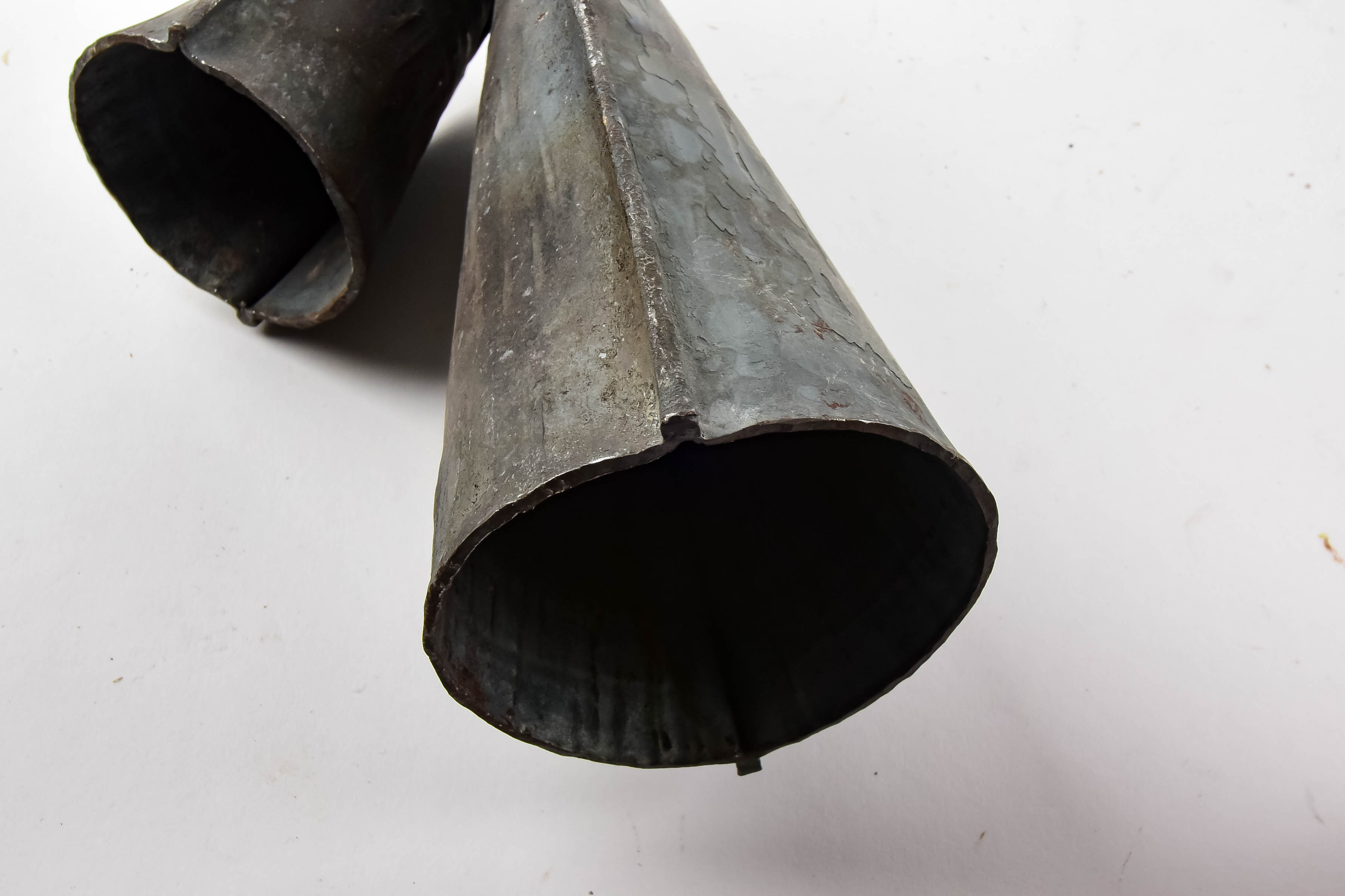 Hand-Crafted Cattle Call Bell with Stick