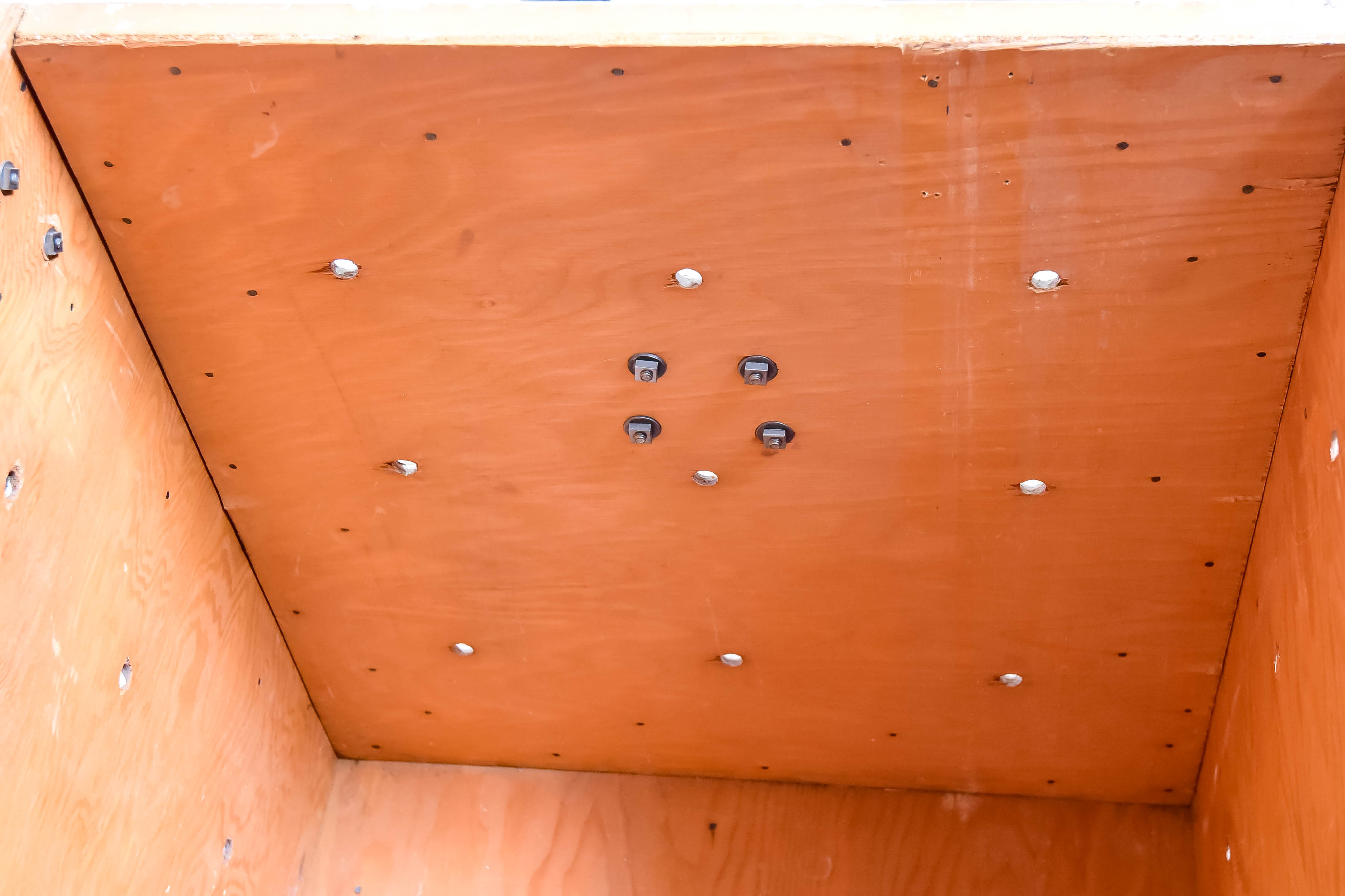 White Wooden Storage Chest