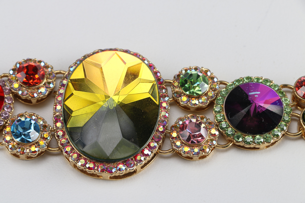 Butler & Wilson Multi-Colored Gemstone Bracelet