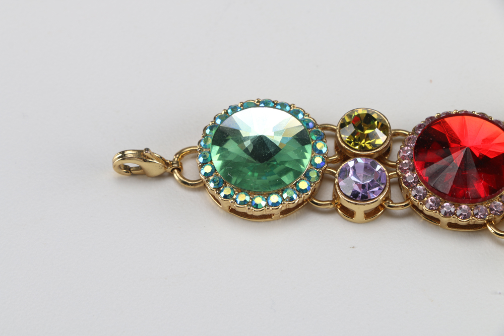 Butler & Wilson Multi-Colored Gemstone Bracelet