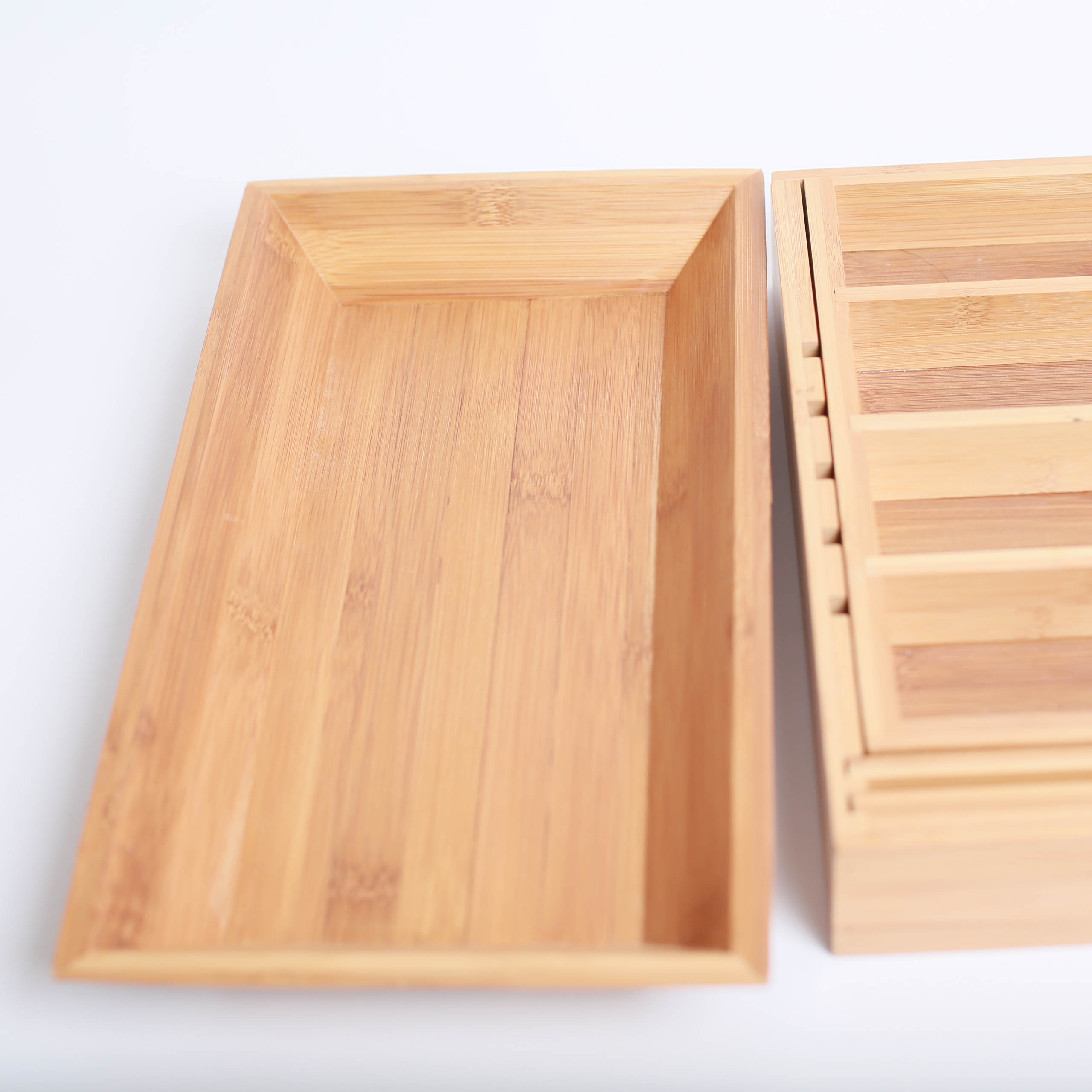 Bamboo Trays and Drawer