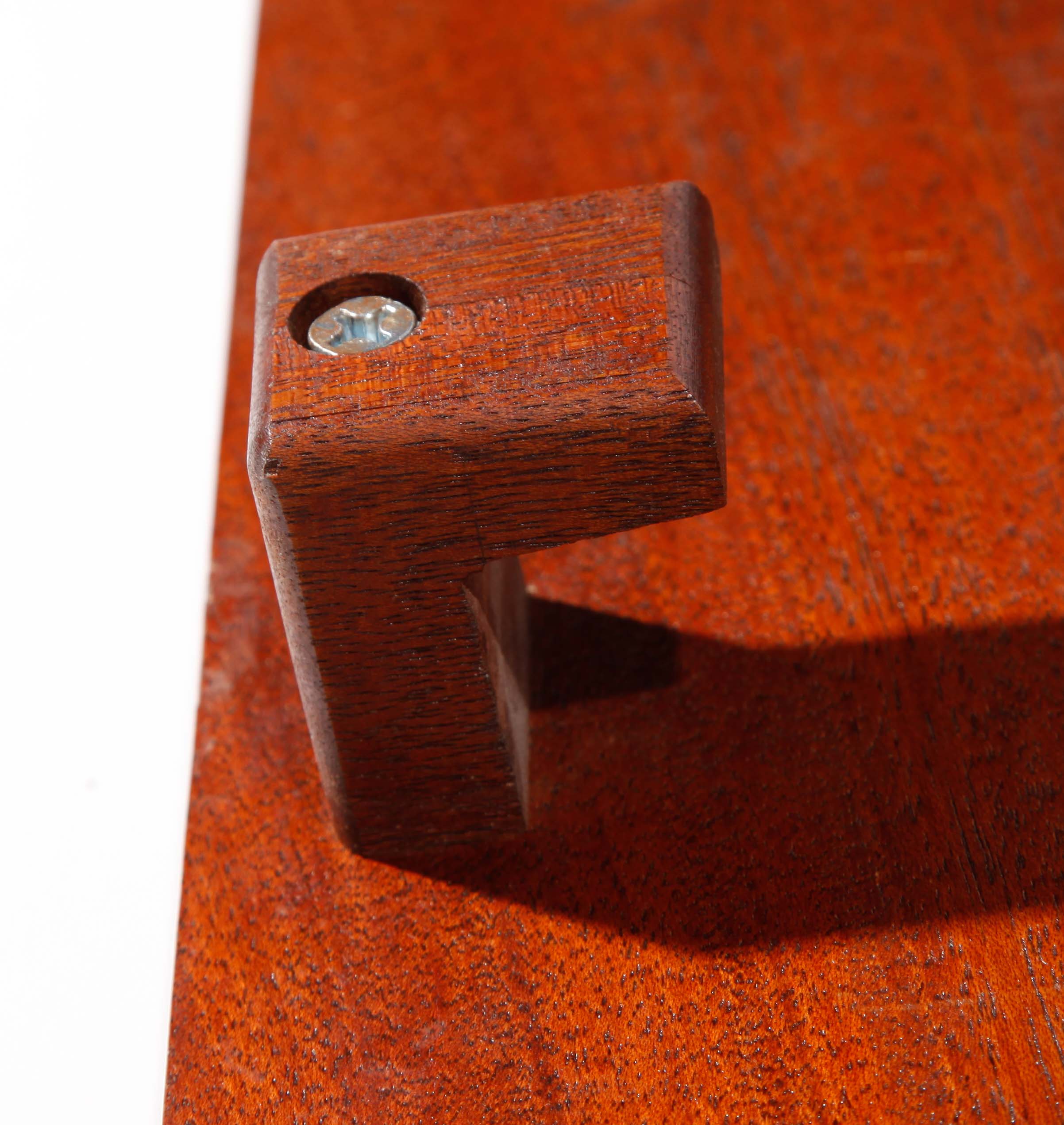 Pair of Cherry Wood Television Trays