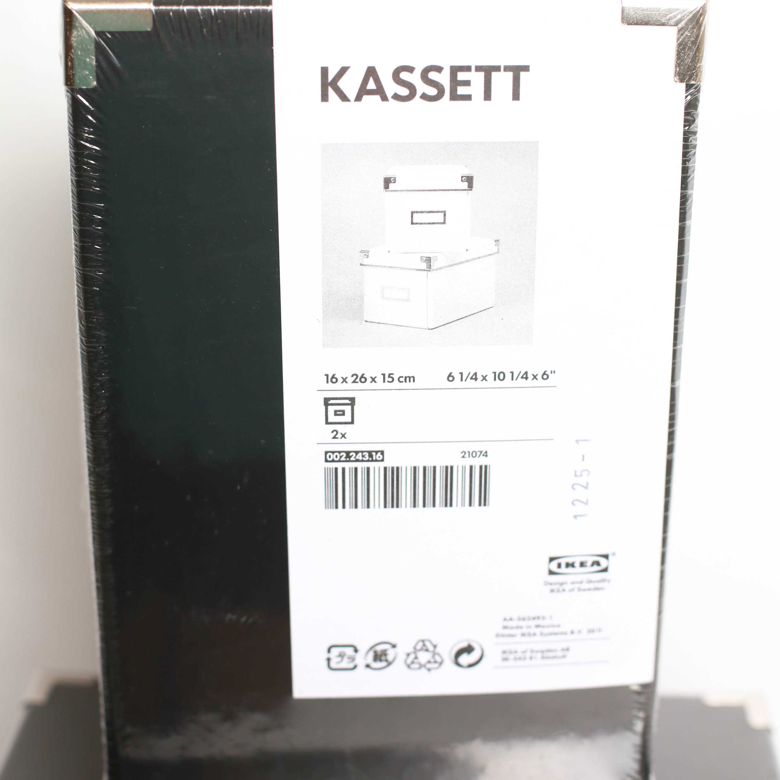 Small Bushnell Safe Box and "Kassett" Boxes From IKEA