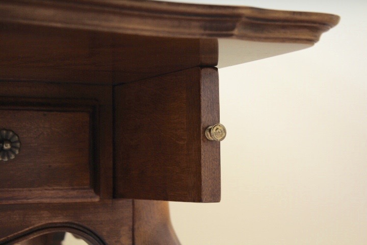 Ethan Allen Secretary Desk and Ladderback Chair