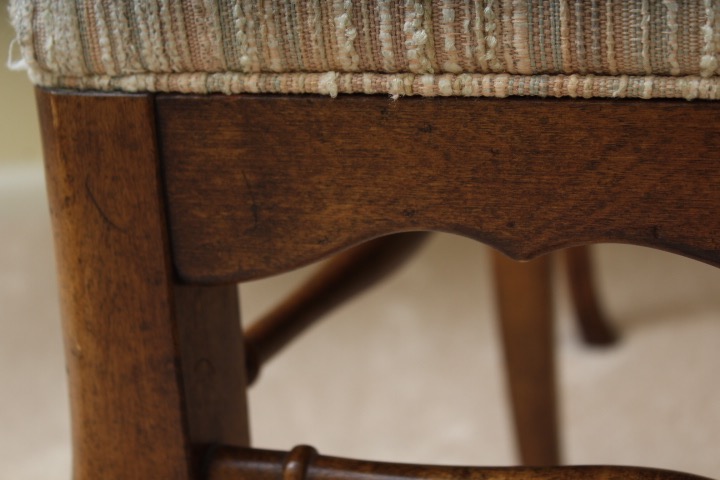 Ethan Allen Secretary Desk and Ladderback Chair