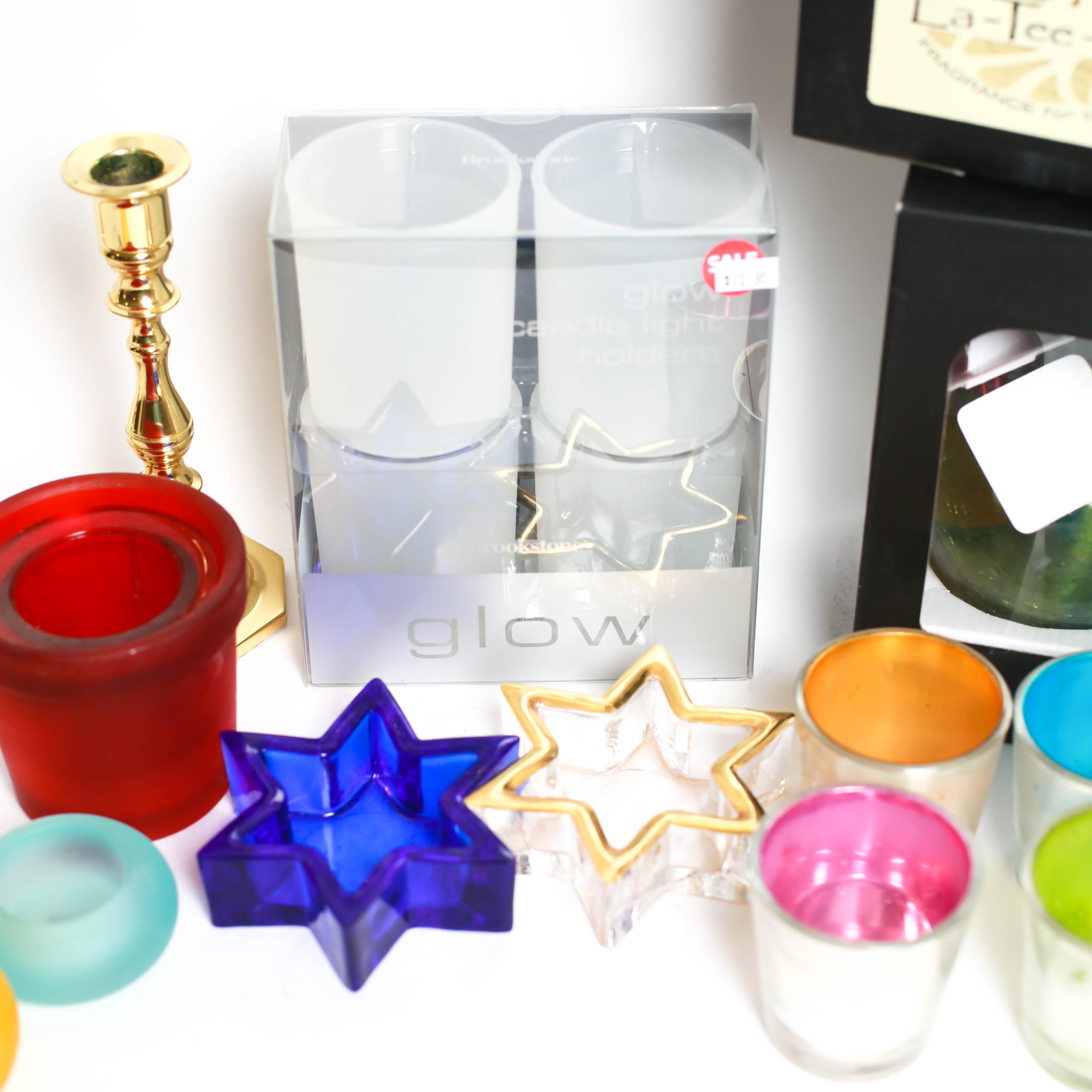 Large Collection of Candle Holders