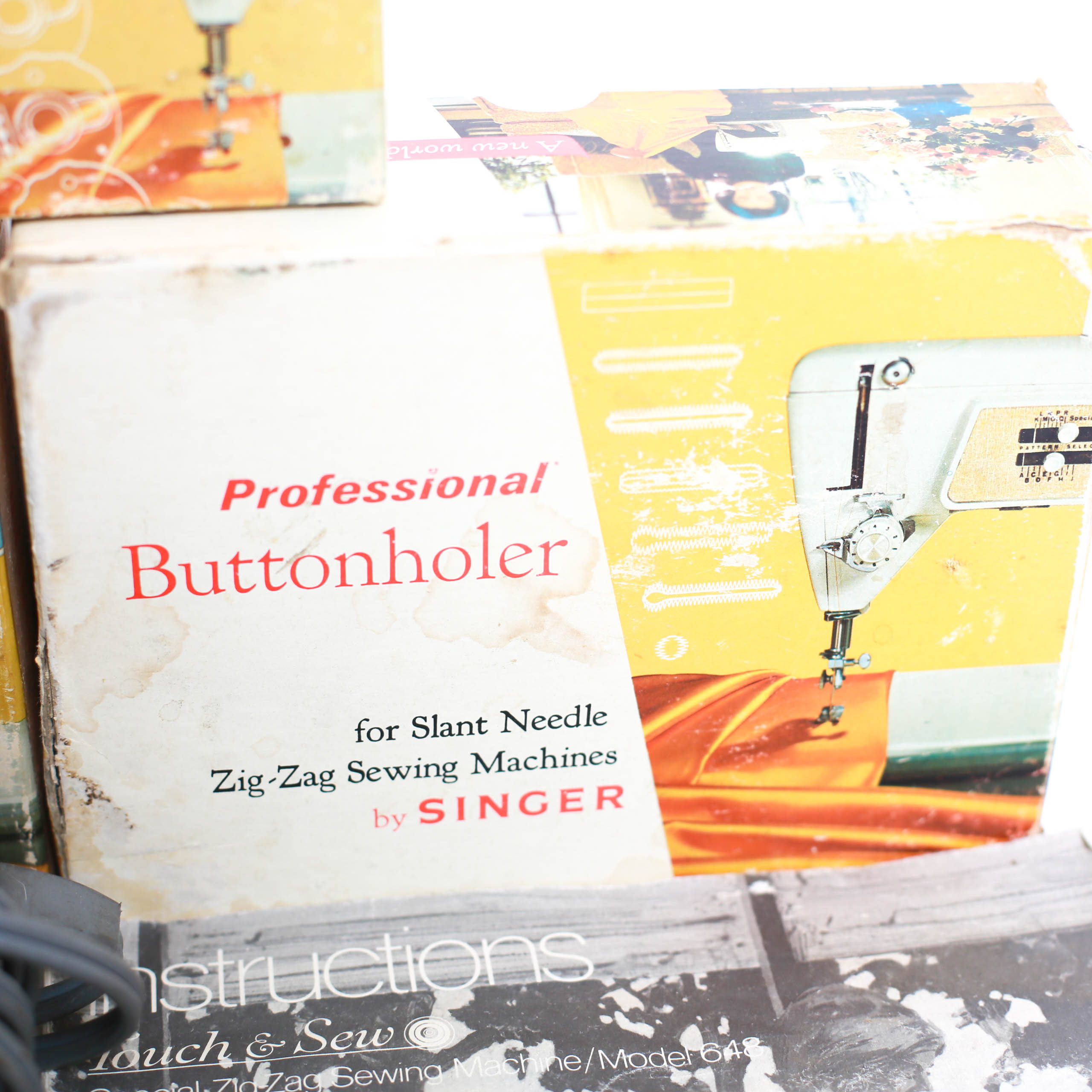 Vintage Child's _Touch & Sew_ Singer Sewing Machine