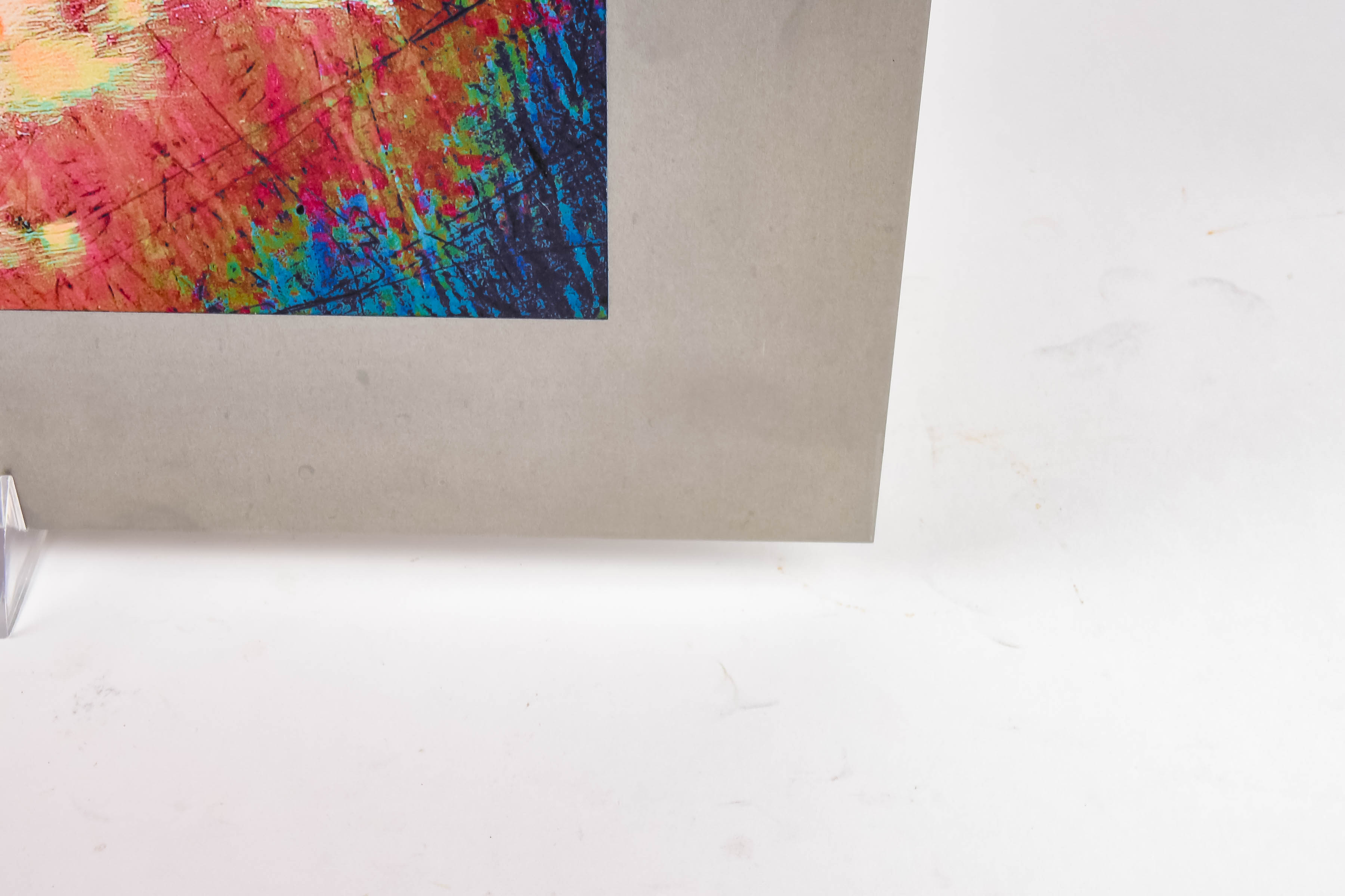 Metal Abstract Painting by Rose Paul