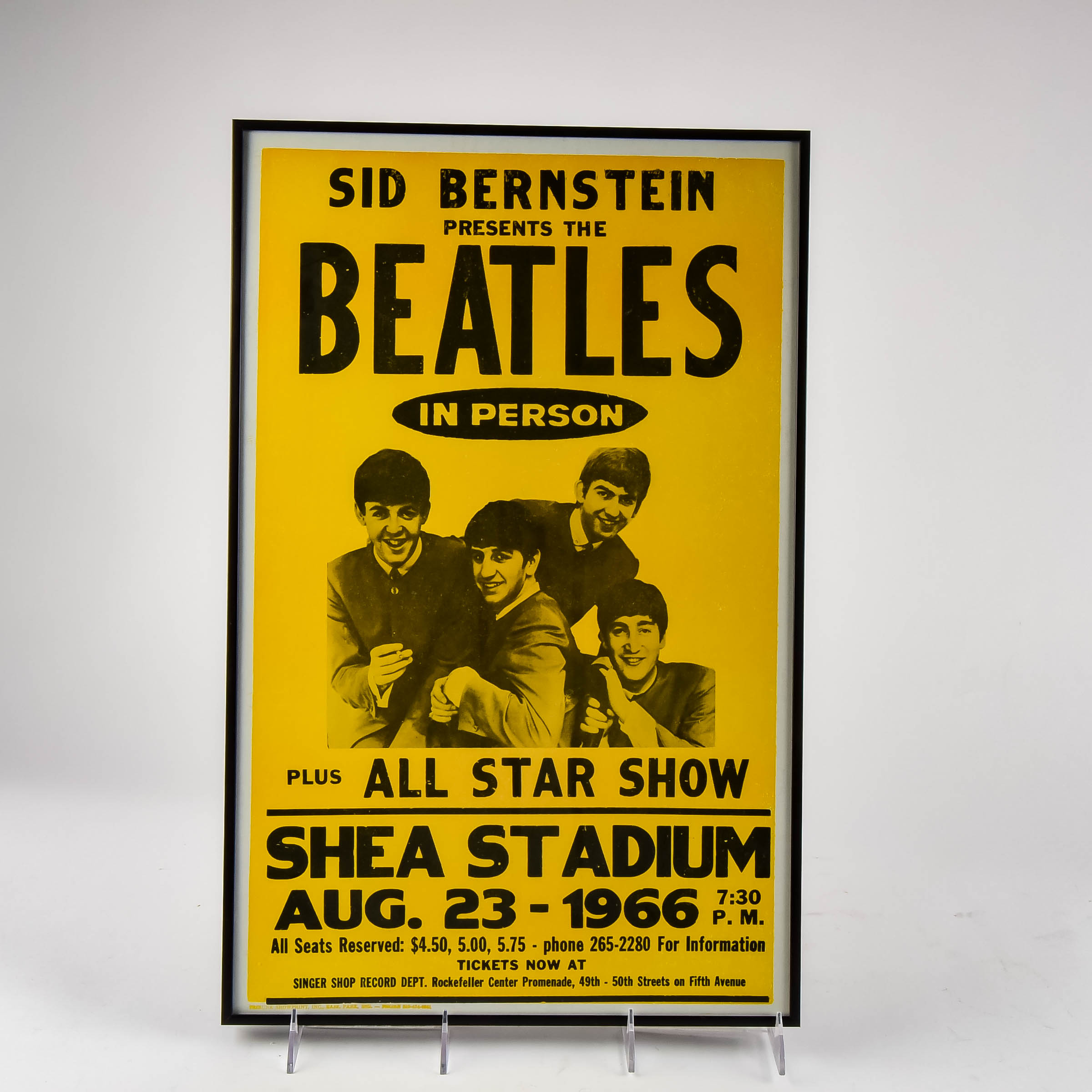 1966 Print of The Beatles Show