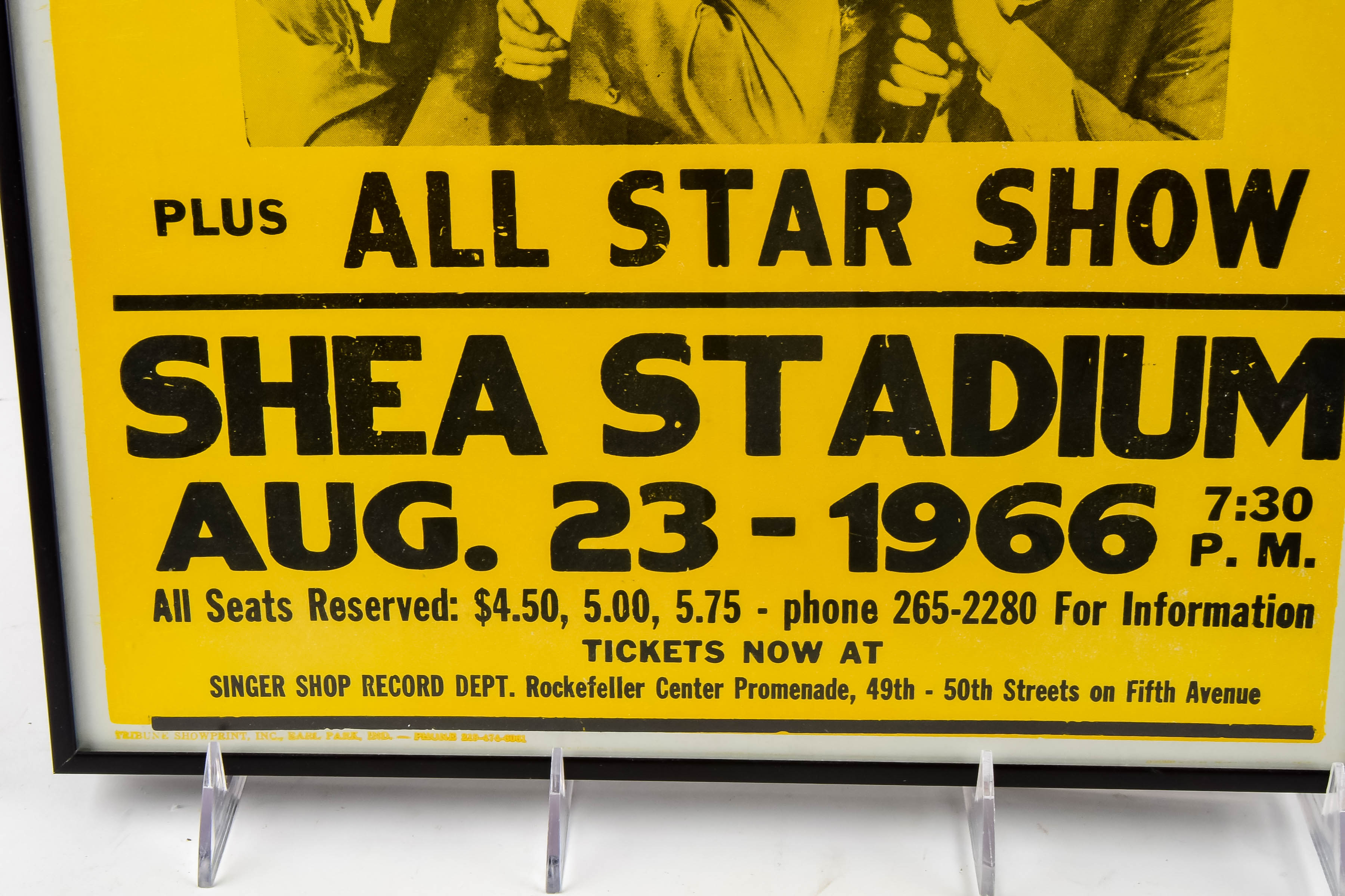 1966 Print of The Beatles Show