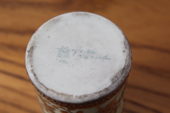 Collection of Hat Pins with Ceramic Hat Pin Holders