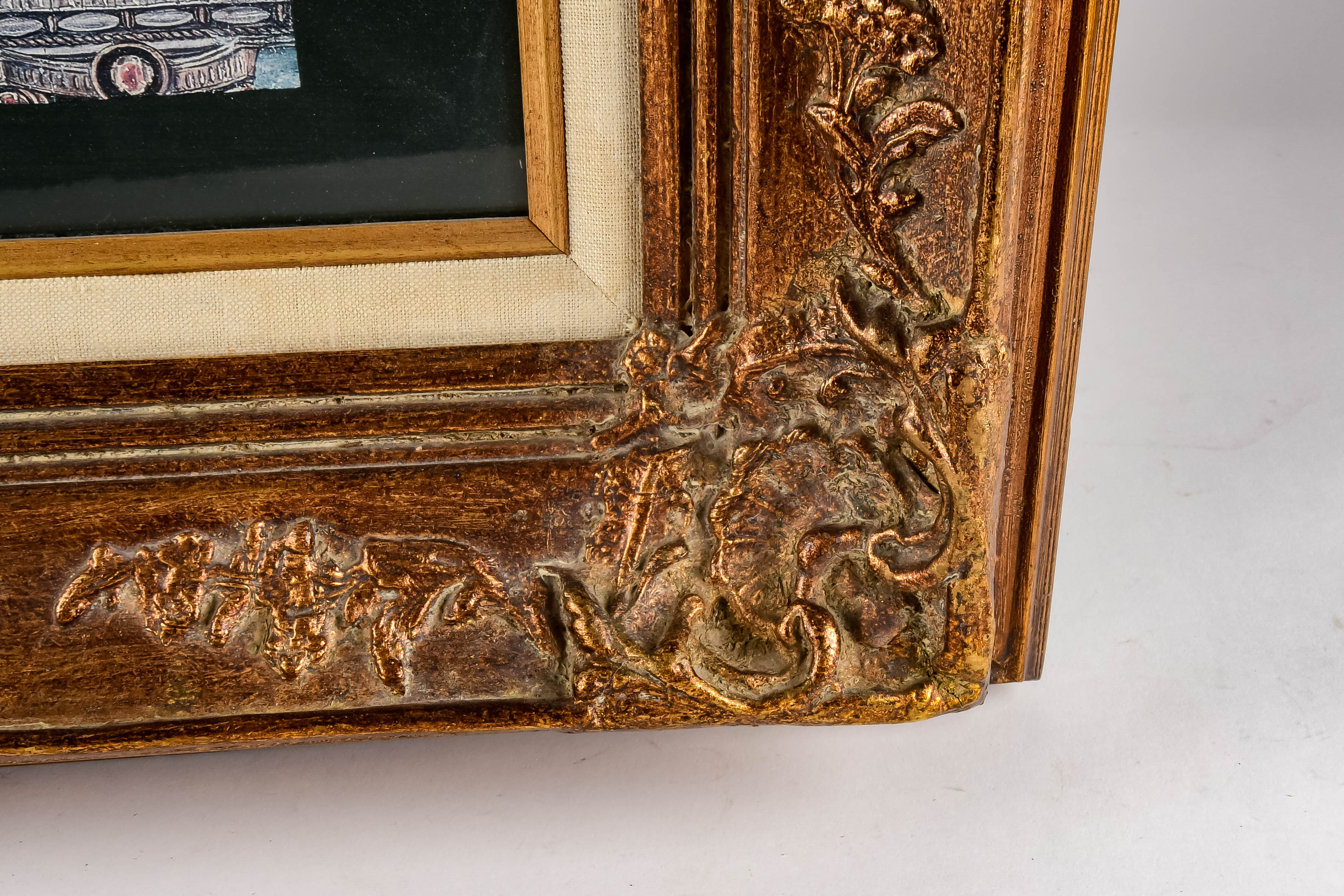 "Profile Portrait of a Young Lady" Framed Print