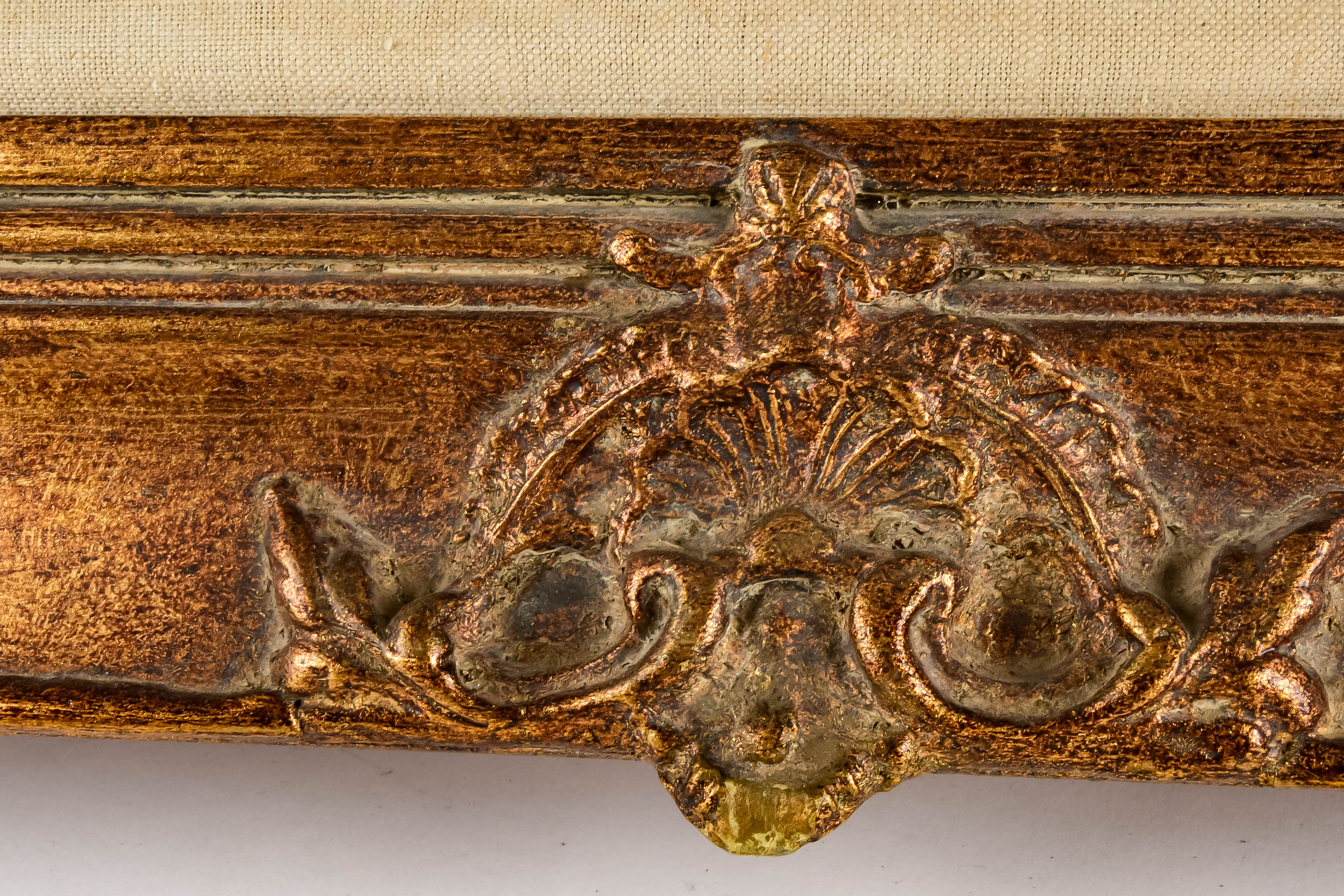 "Profile Portrait of a Young Lady" Framed Print