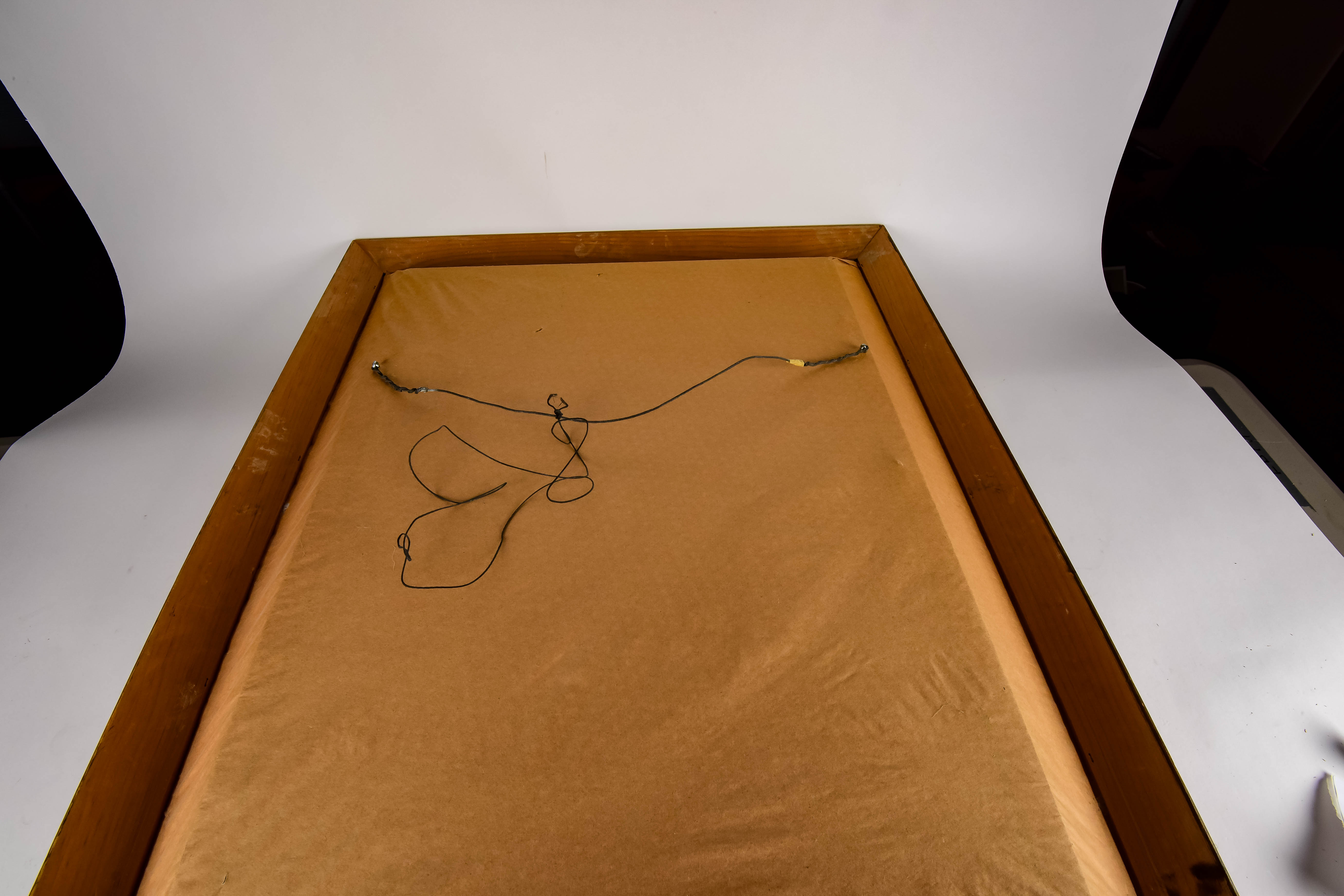 "Profile Portrait of a Young Lady" Framed Print