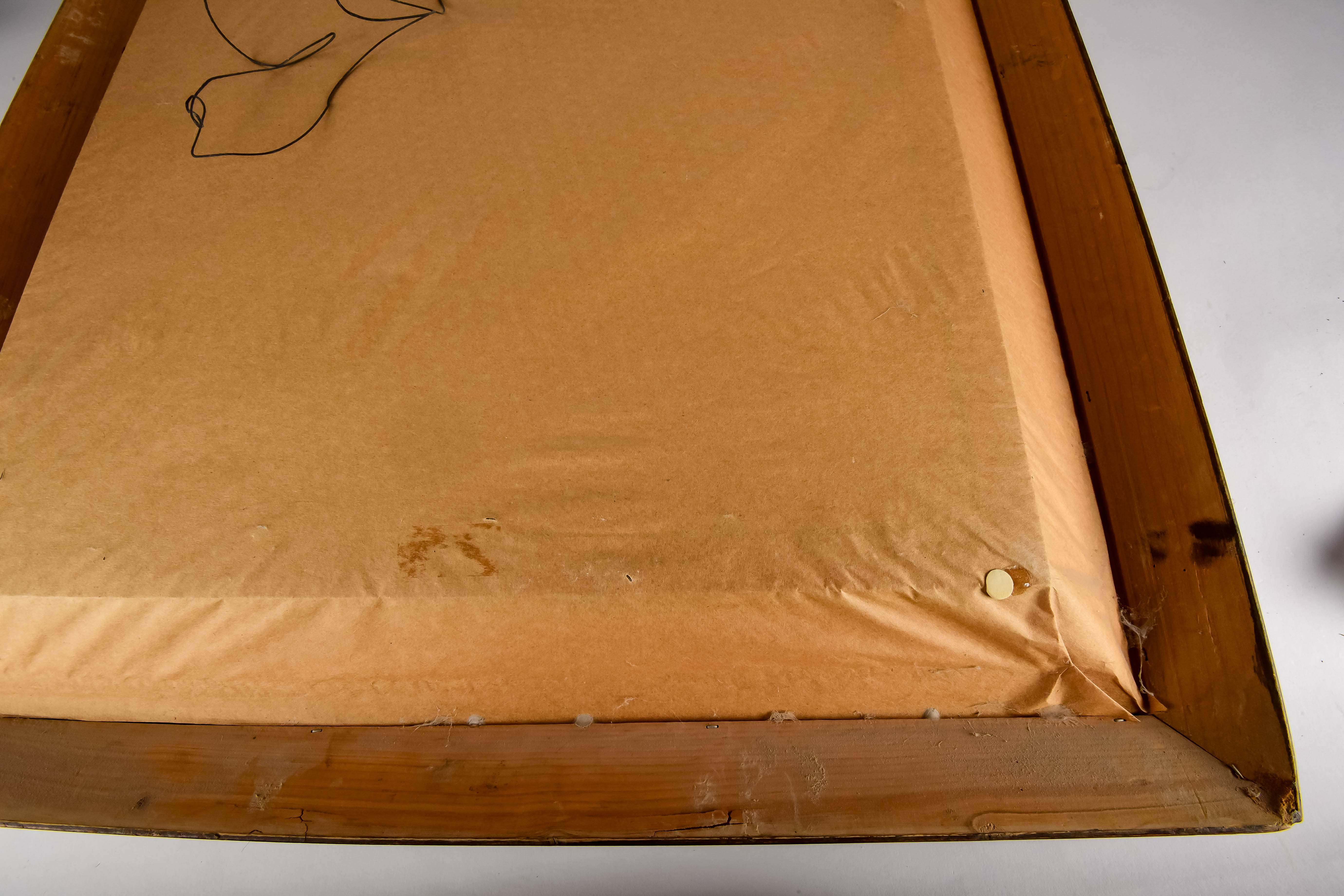 "Profile Portrait of a Young Lady" Framed Print