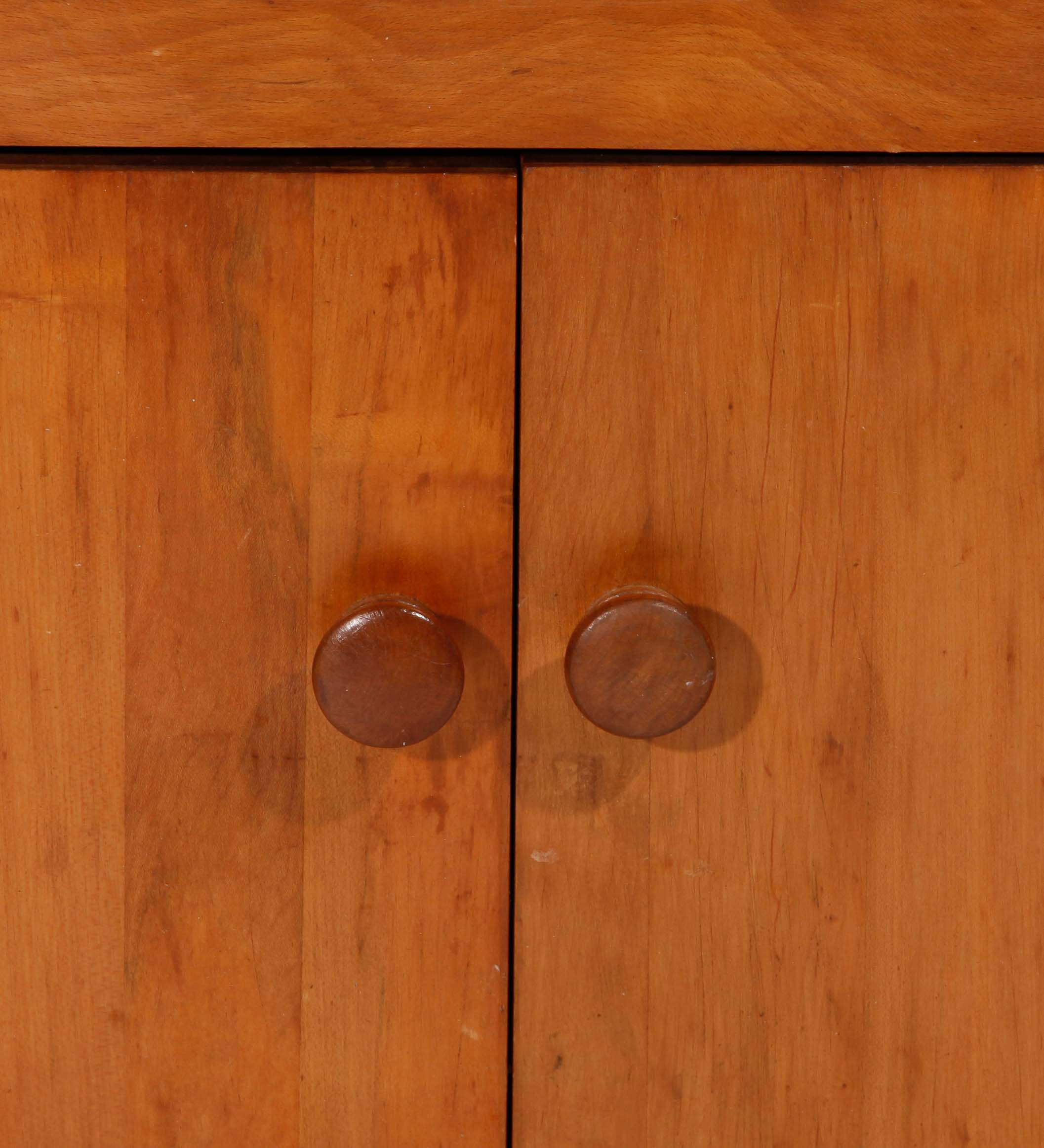 Rustic Wood Hanging Corner Cabinet