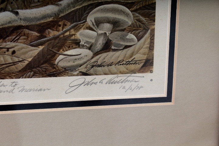 Limited Edition Signed "Kirtland's Warbler" Print by Listed Artist John A. Ruthven