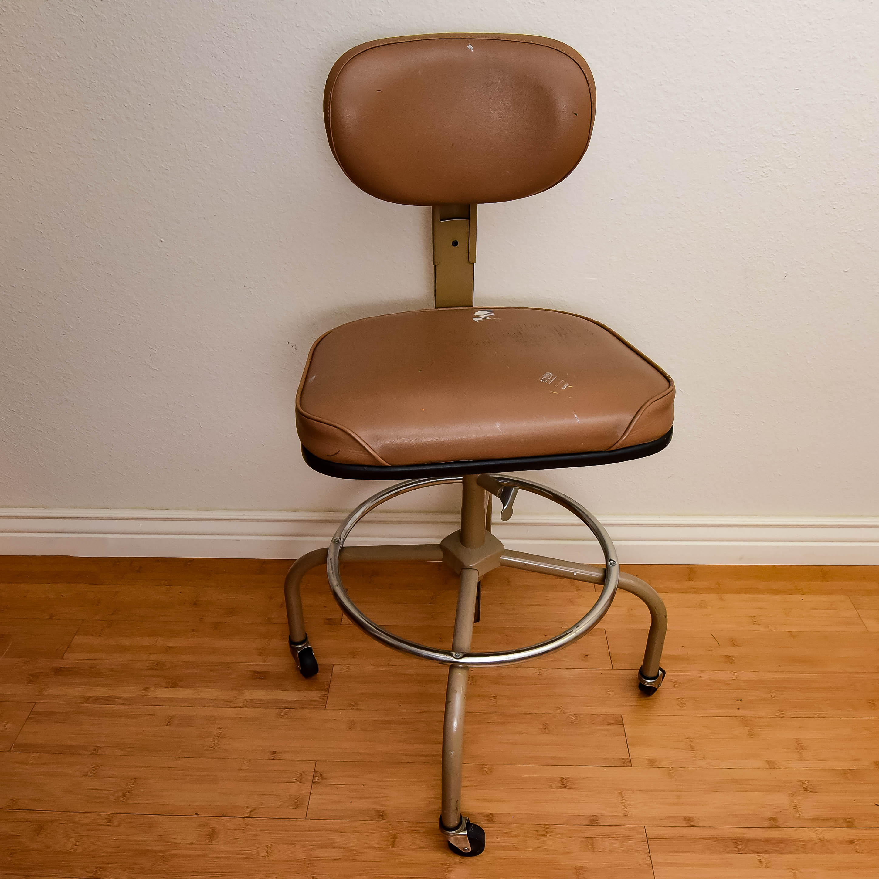 Brown Cramer Drafting Chair