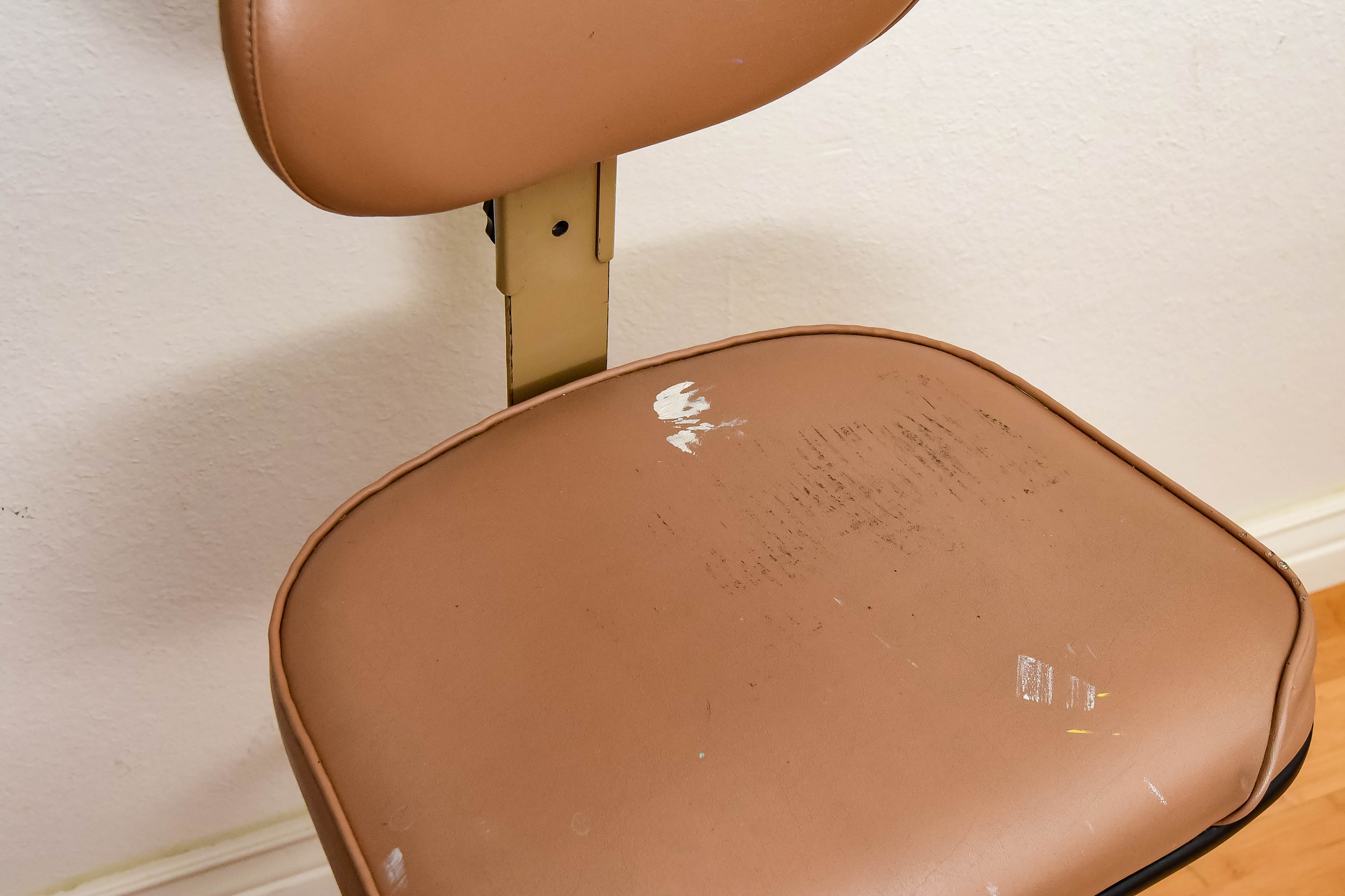 Brown Cramer Drafting Chair