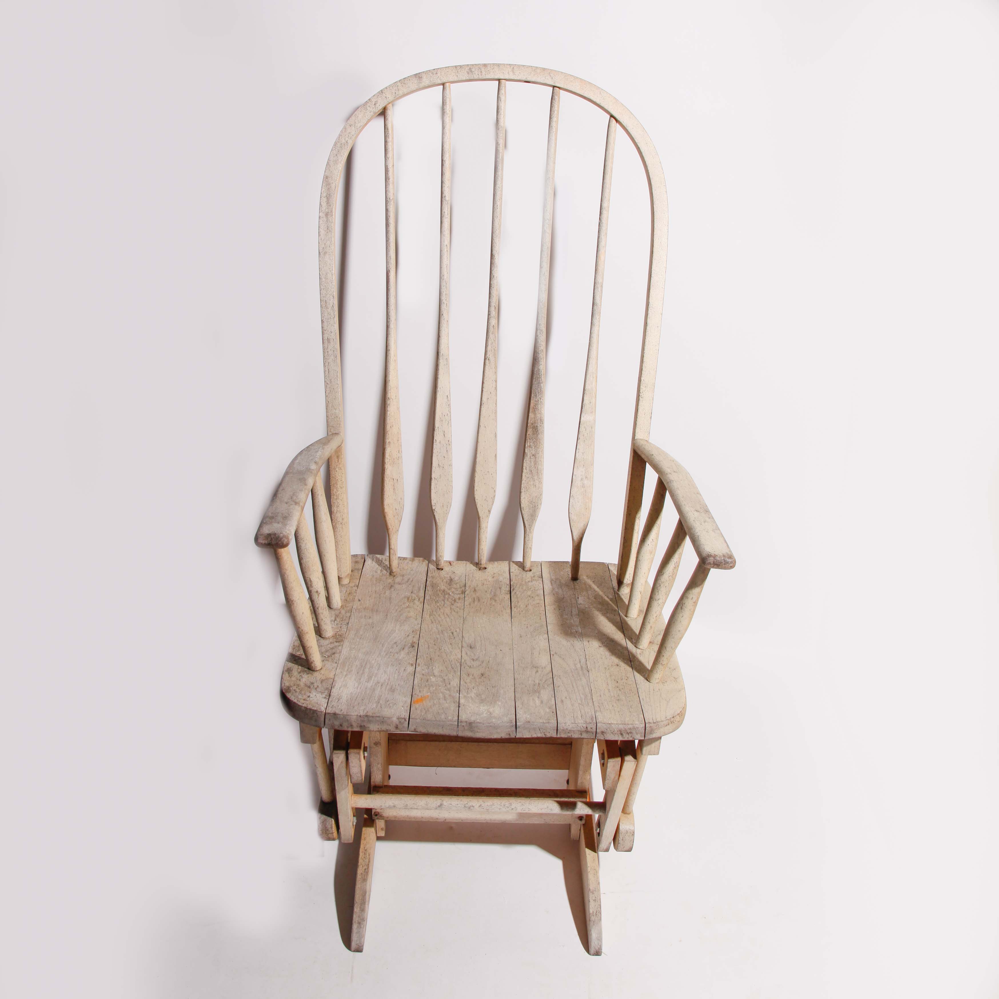 Wood Glider Chair
