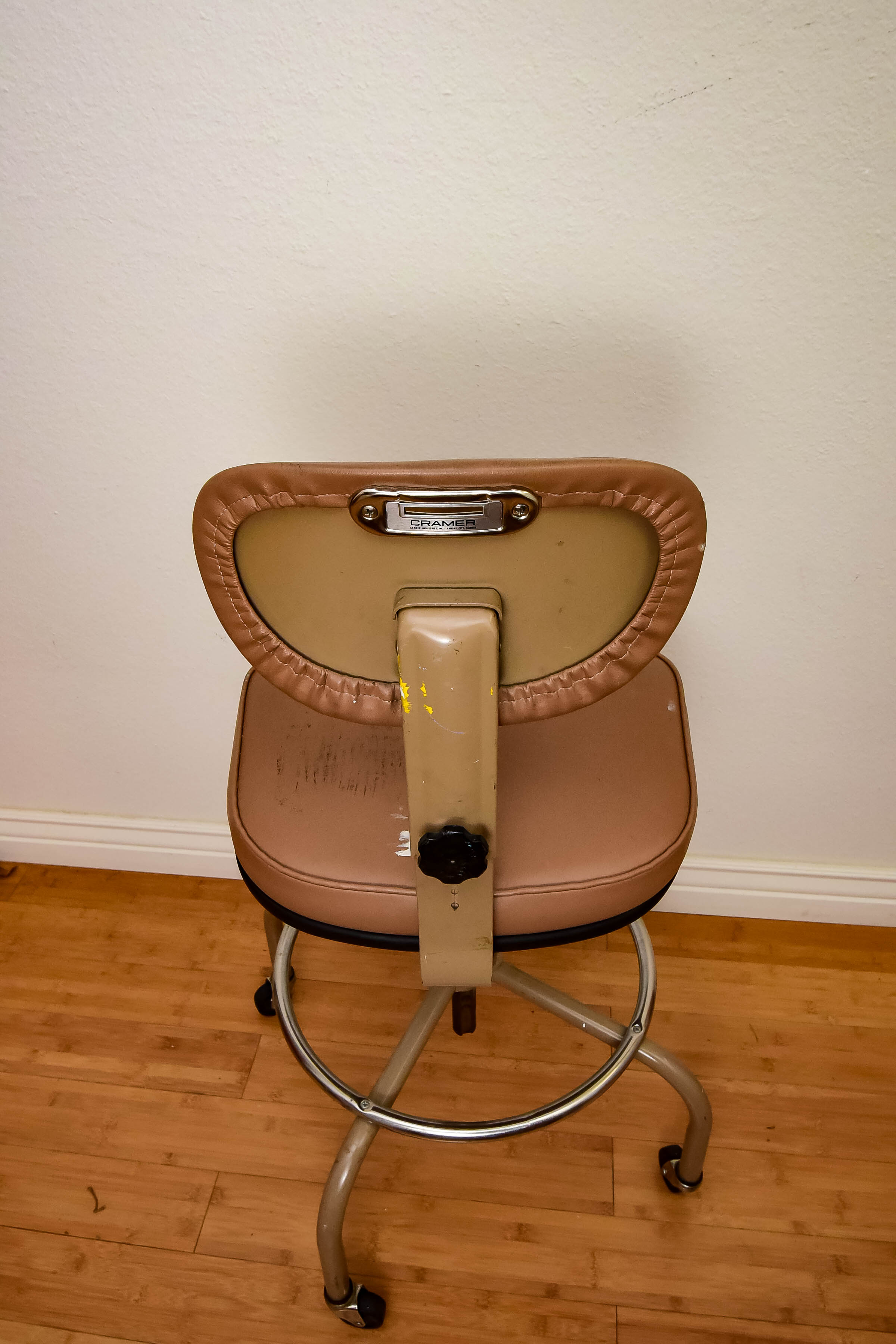 Brown Cramer Drafting Chair