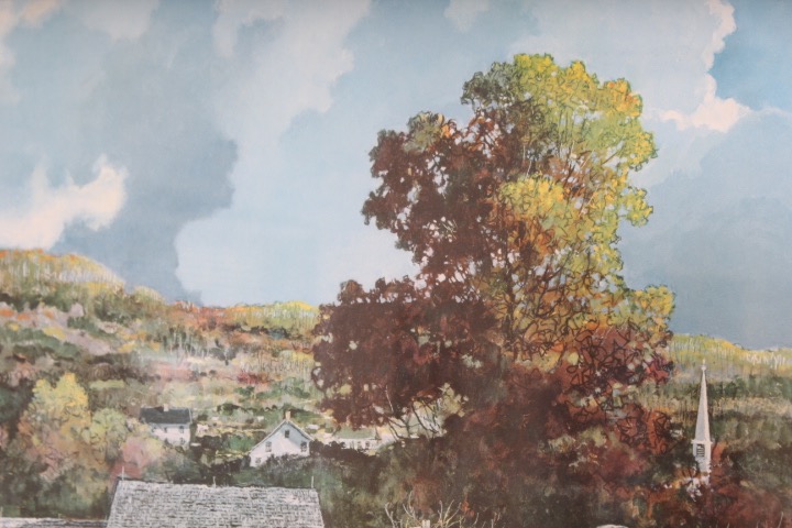 Signed Limited Edition Print by Listed Artist Eric Sloane