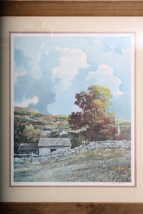 Signed Limited Edition Print by Listed Artist Eric Sloane