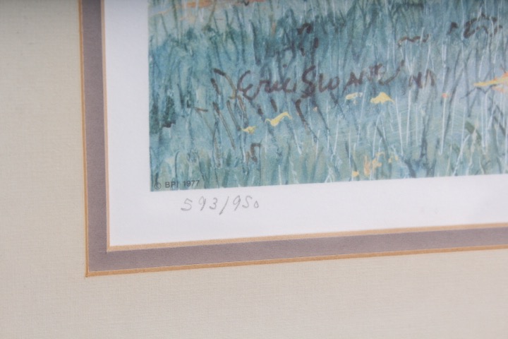 Signed Limited Edition Print by Listed Artist Eric Sloane