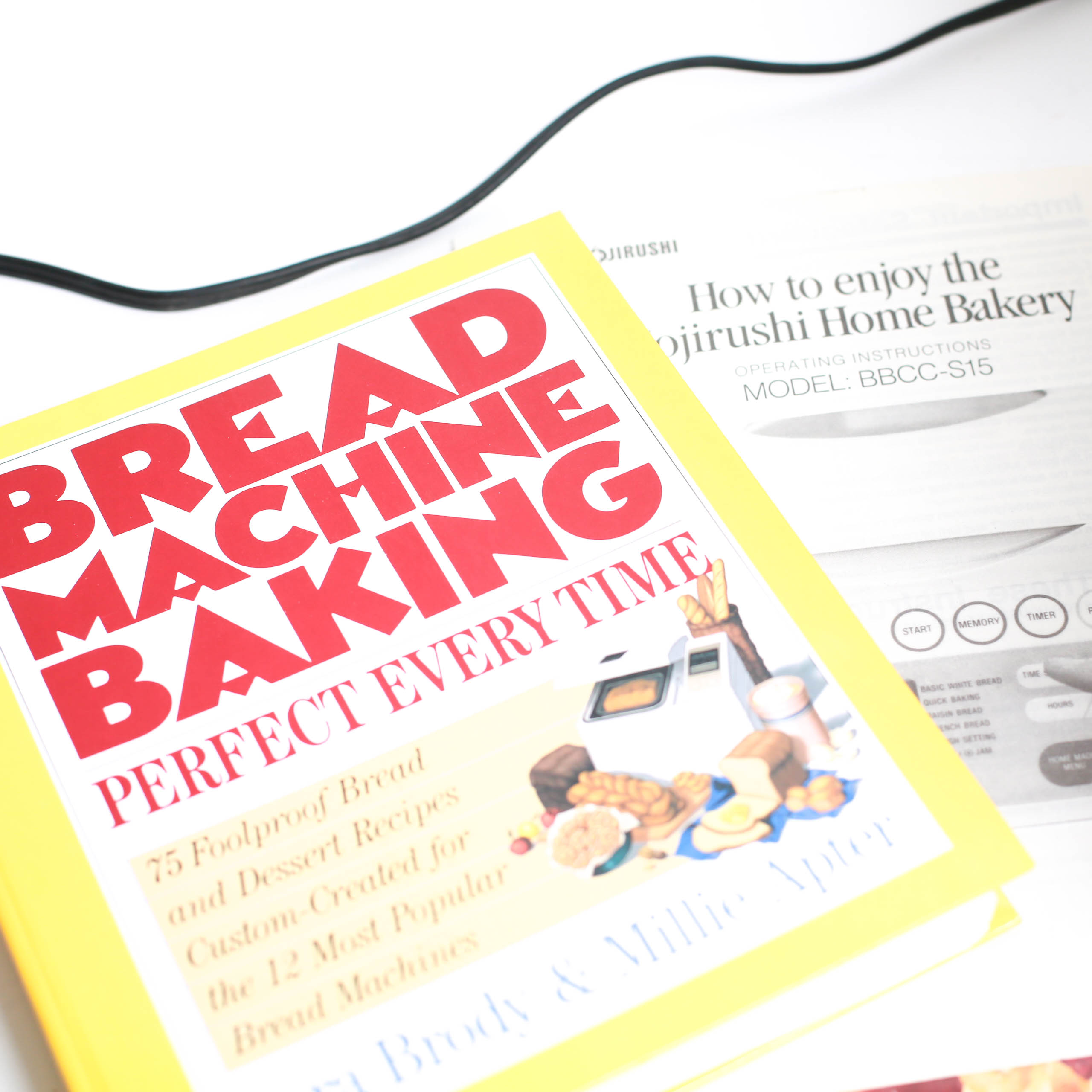 Zojirushi Bread Maker Model #BBCC-S15 with Cook Book