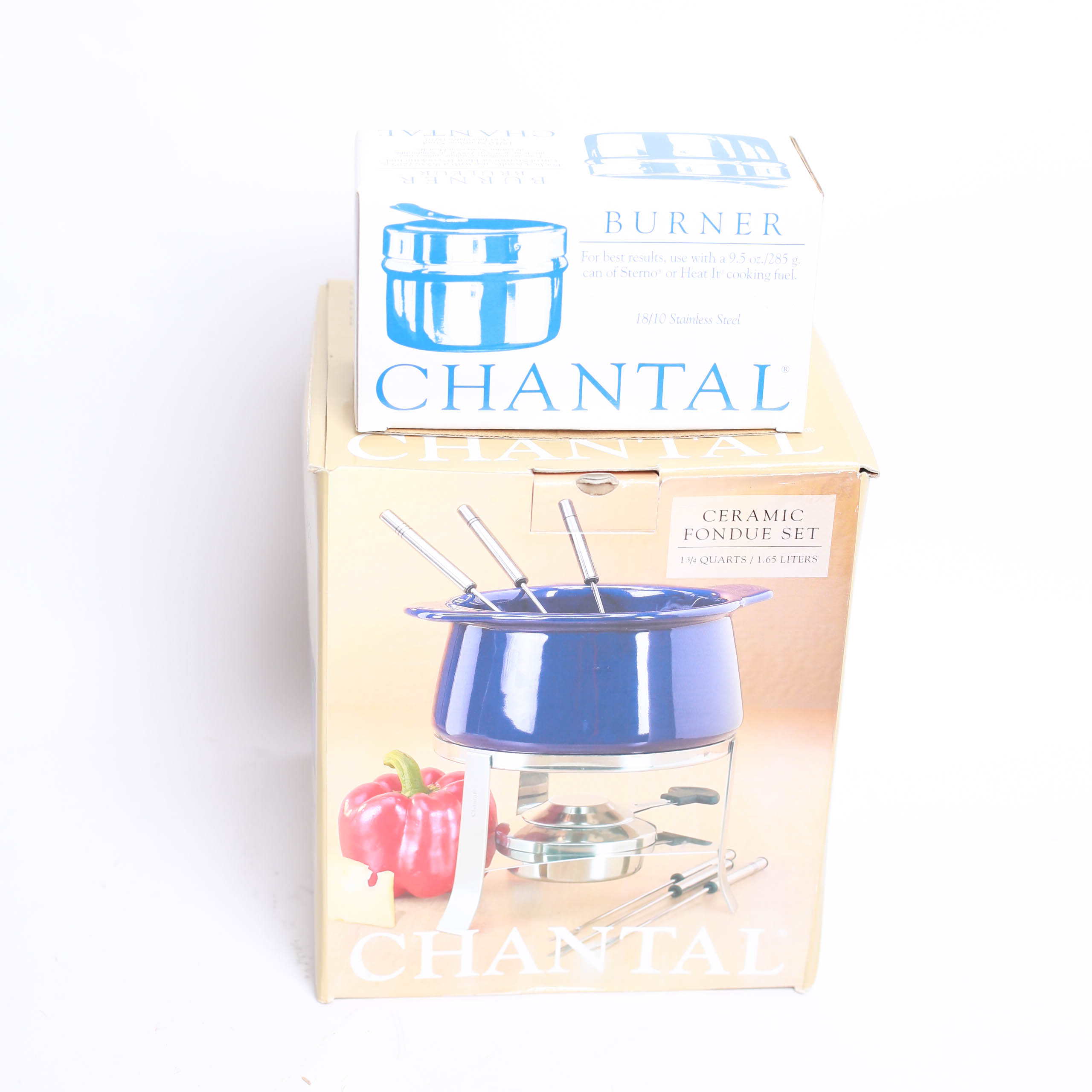Chantal Ceramic Fondue Set