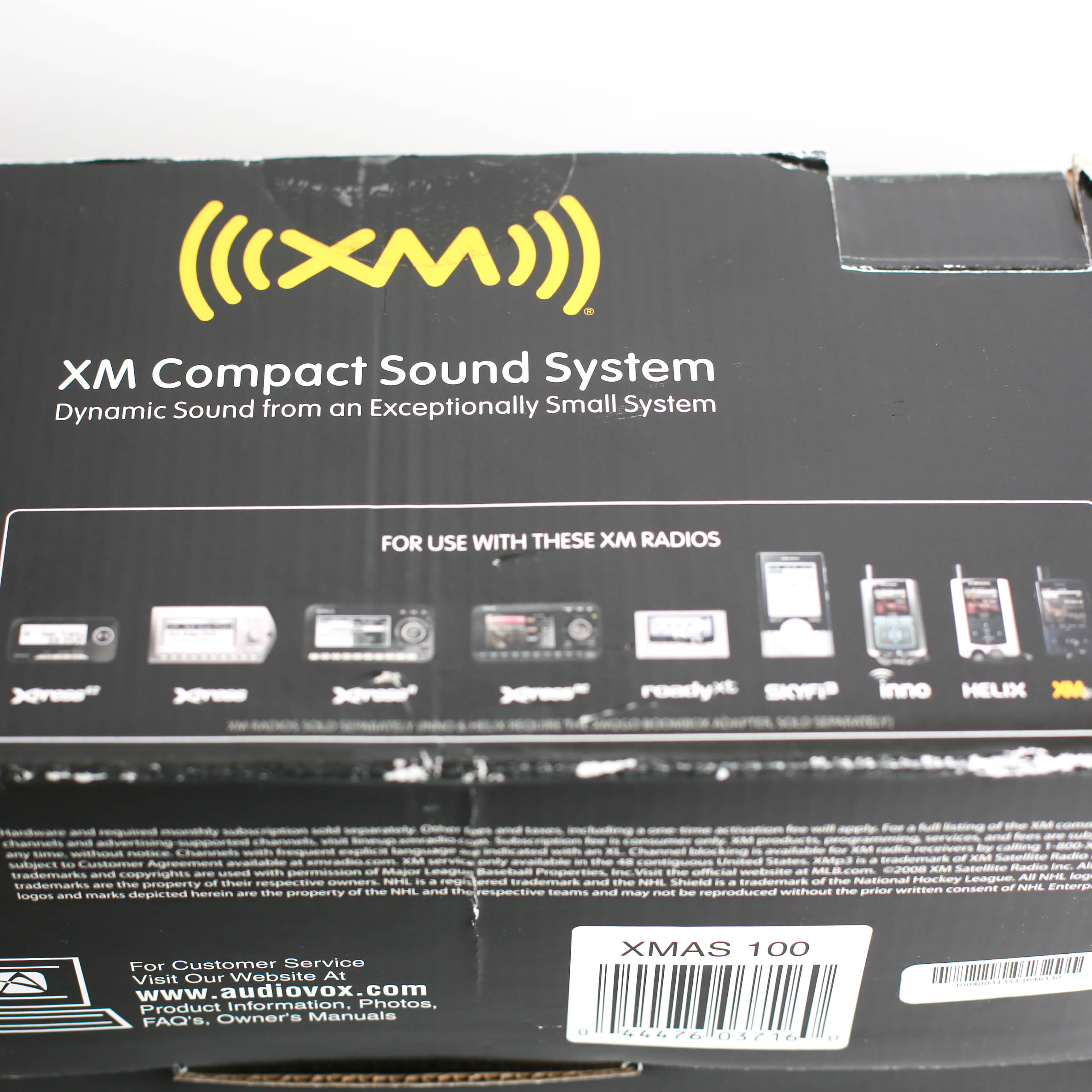 XM Compact Sound System