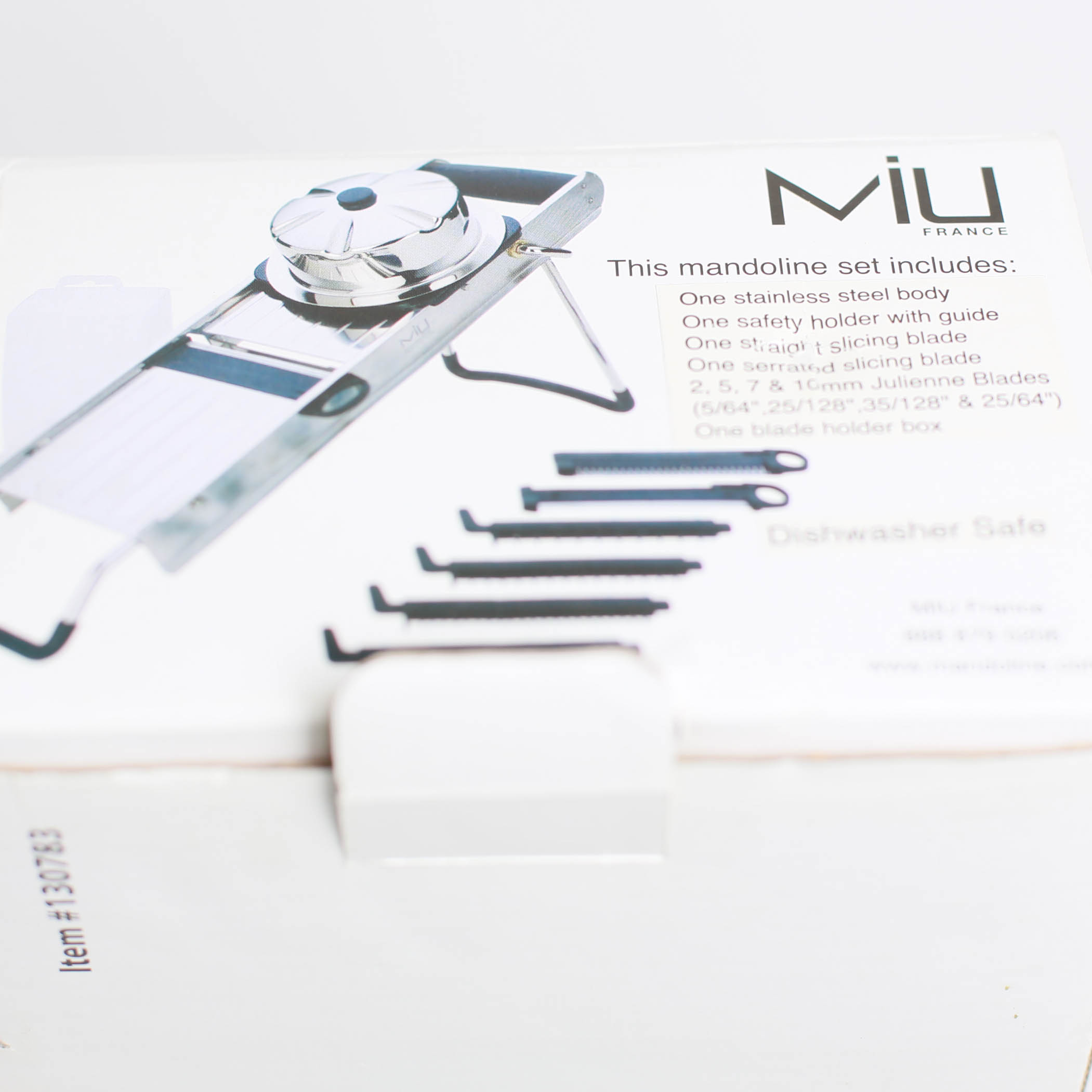 Miu France Stainless Steel Mandoline Slicer