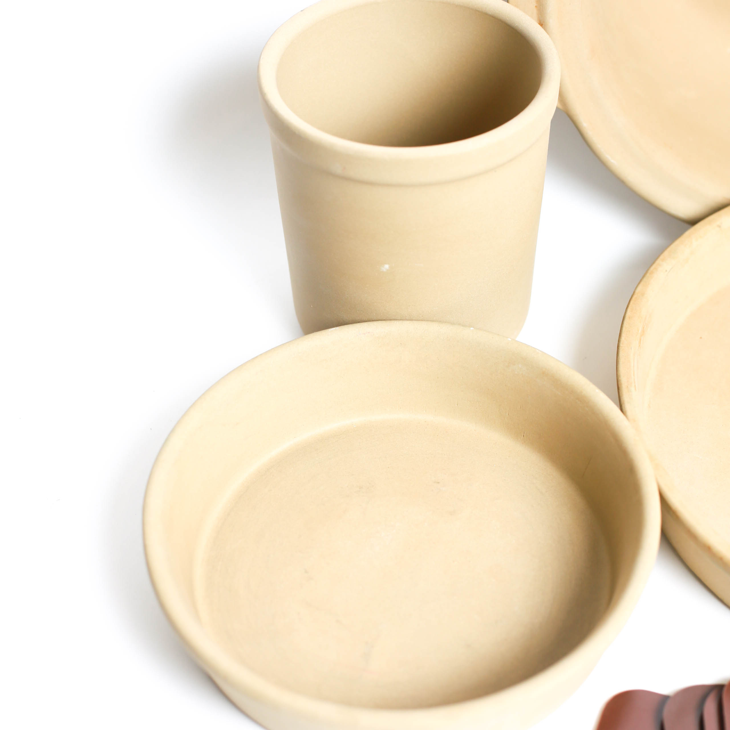 Collection of Pampered Chef Stoneware Vessels