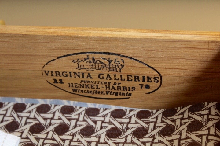 Vintage Henkel-Harris Chippendale Style Mahogany Bachelor's Chest