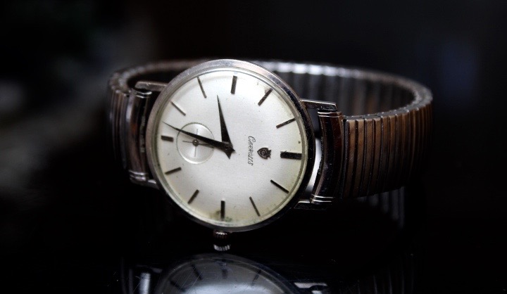 Men's Carroll's Watch Featuring 18K Gold Case