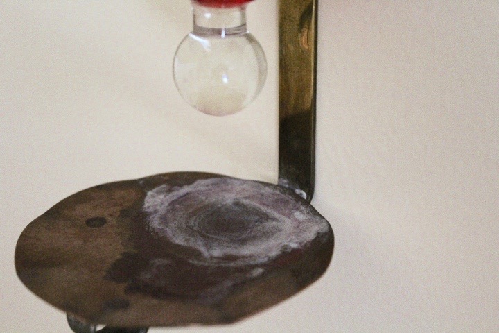 Hand Blown Glass Barometer