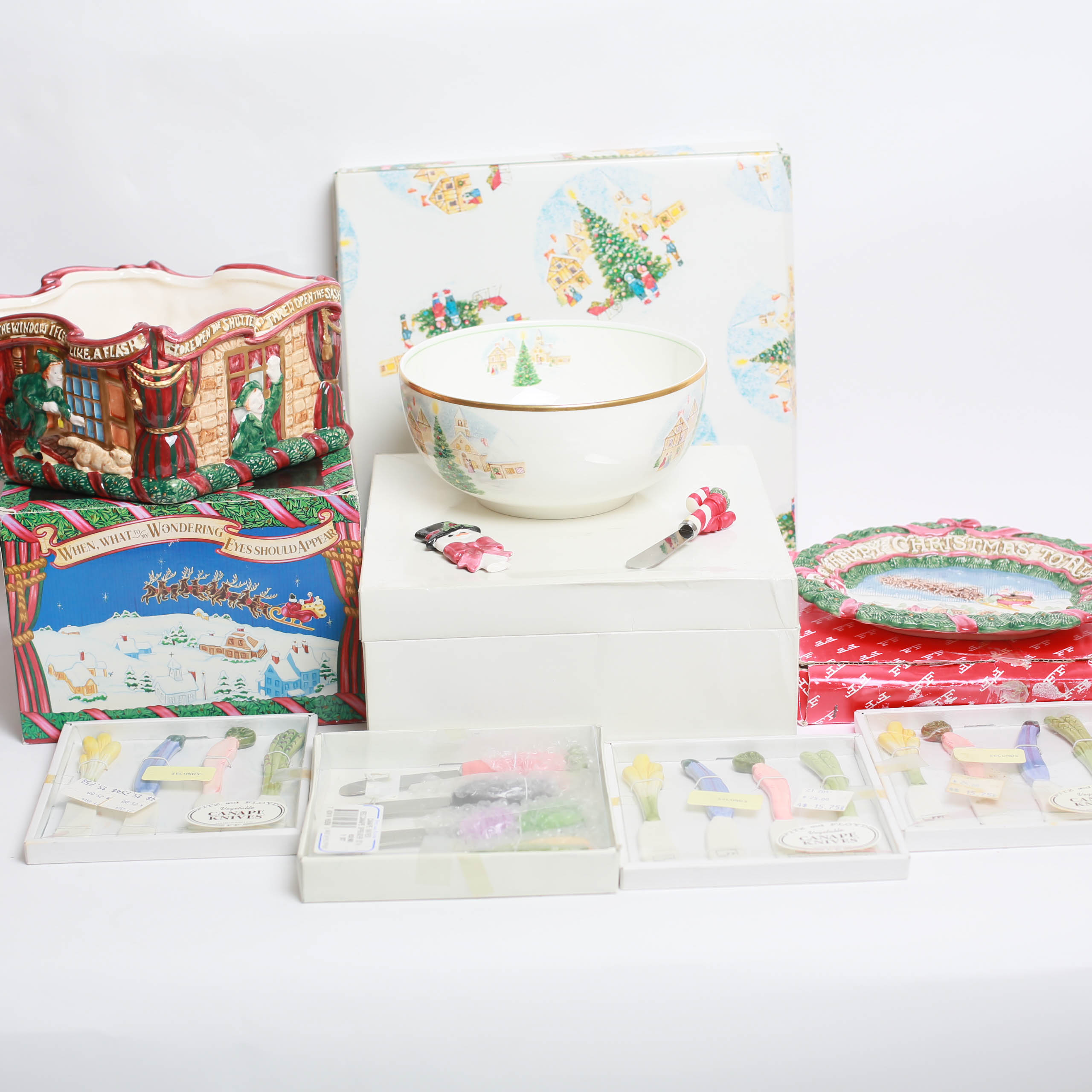 Collection of Fitz and Floyd and More