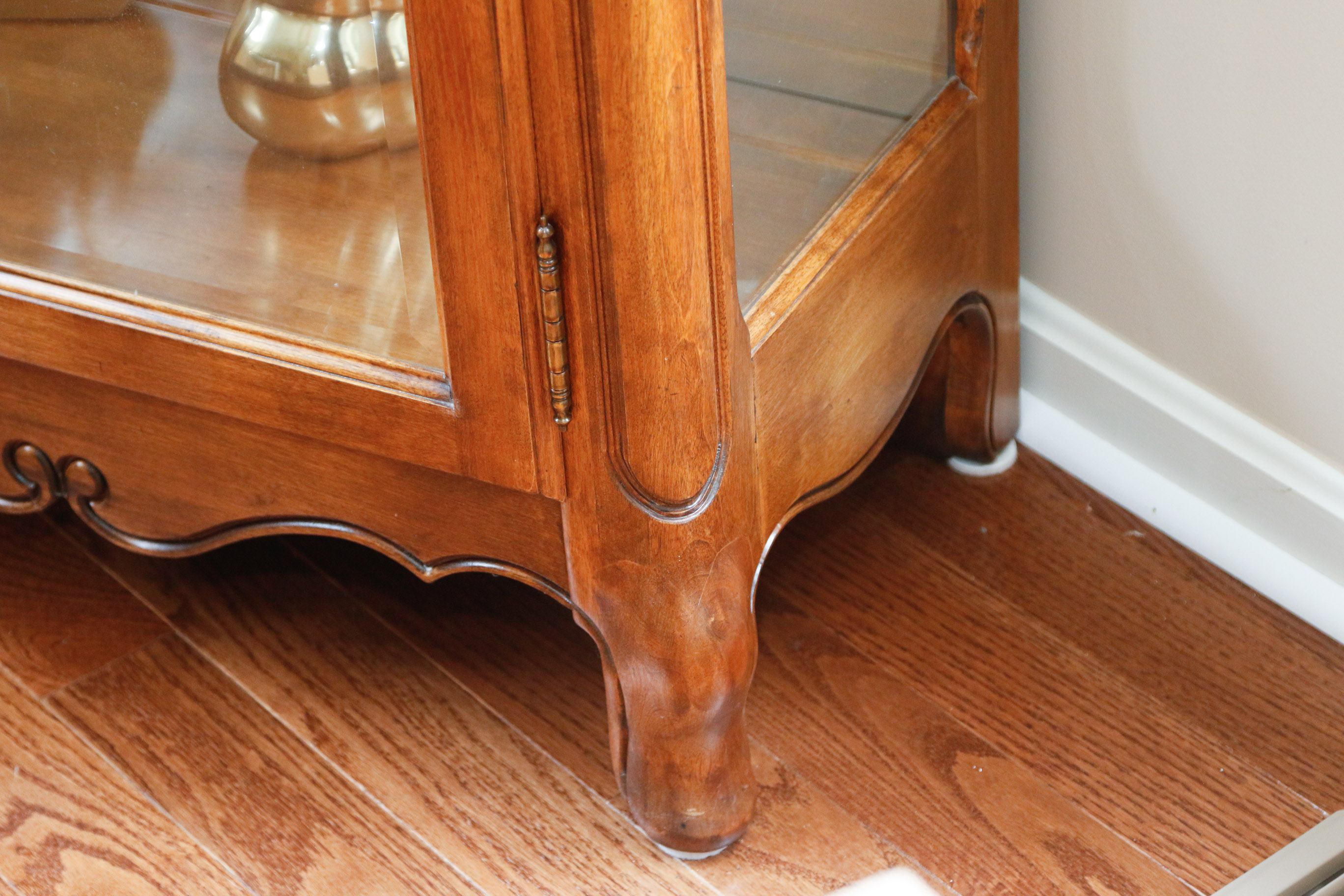 Ethan Allen "Country French" Curio Cabinet #2