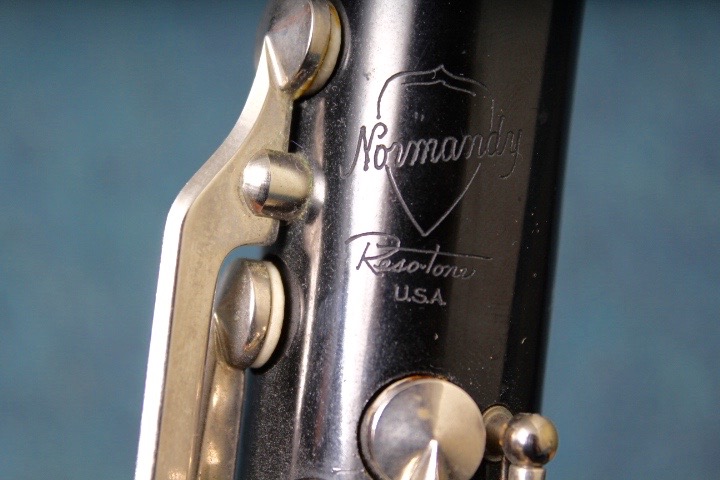 Vintage Normandy Reso-Tone E-Flat Clarinet with Case and Stand