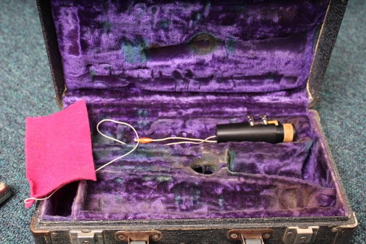 Vintage Normandy Reso-Tone E-Flat Clarinet with Case and Stand