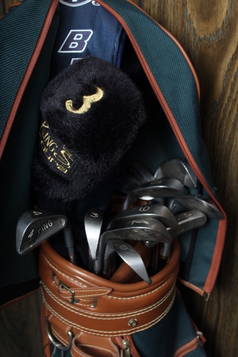 Set of Golf Clubs with Golf Bag