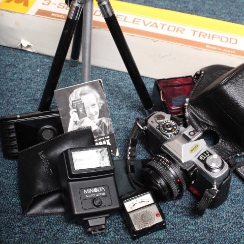 Vintage Cameras and Accessories