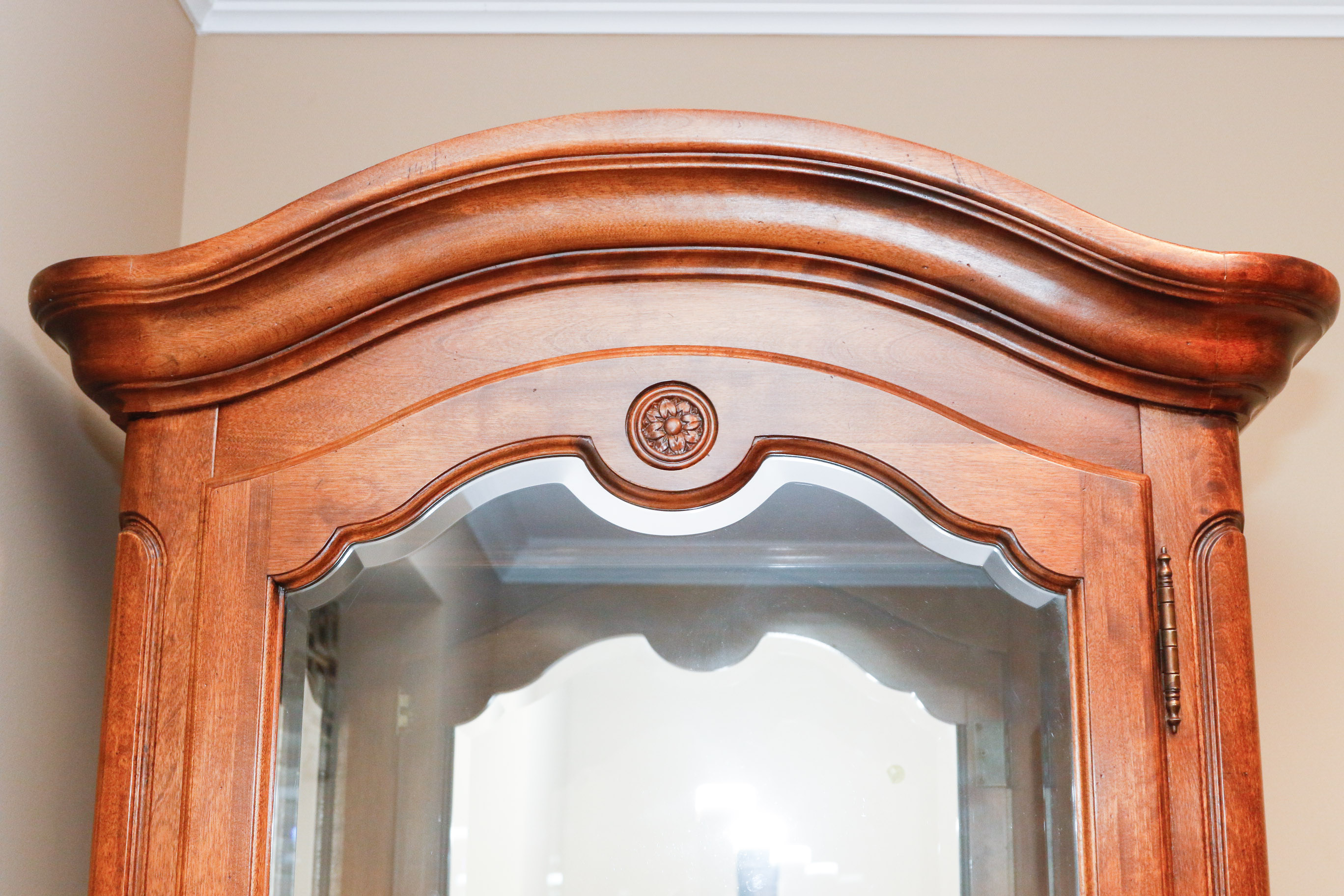 Ethan Allen "Country French" Curio Cabinet #3