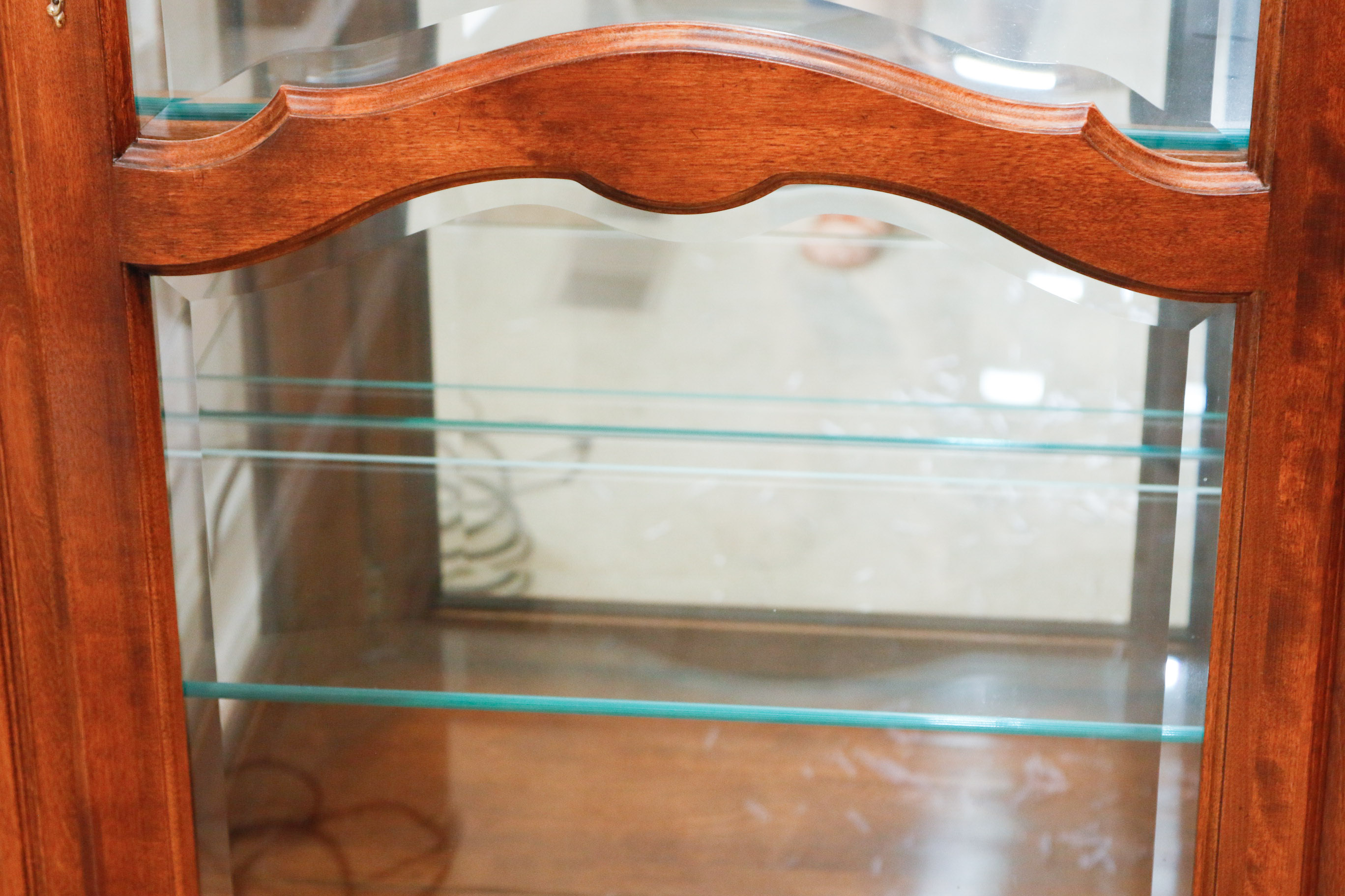 Ethan Allen "Country French" Curio Cabinet #3