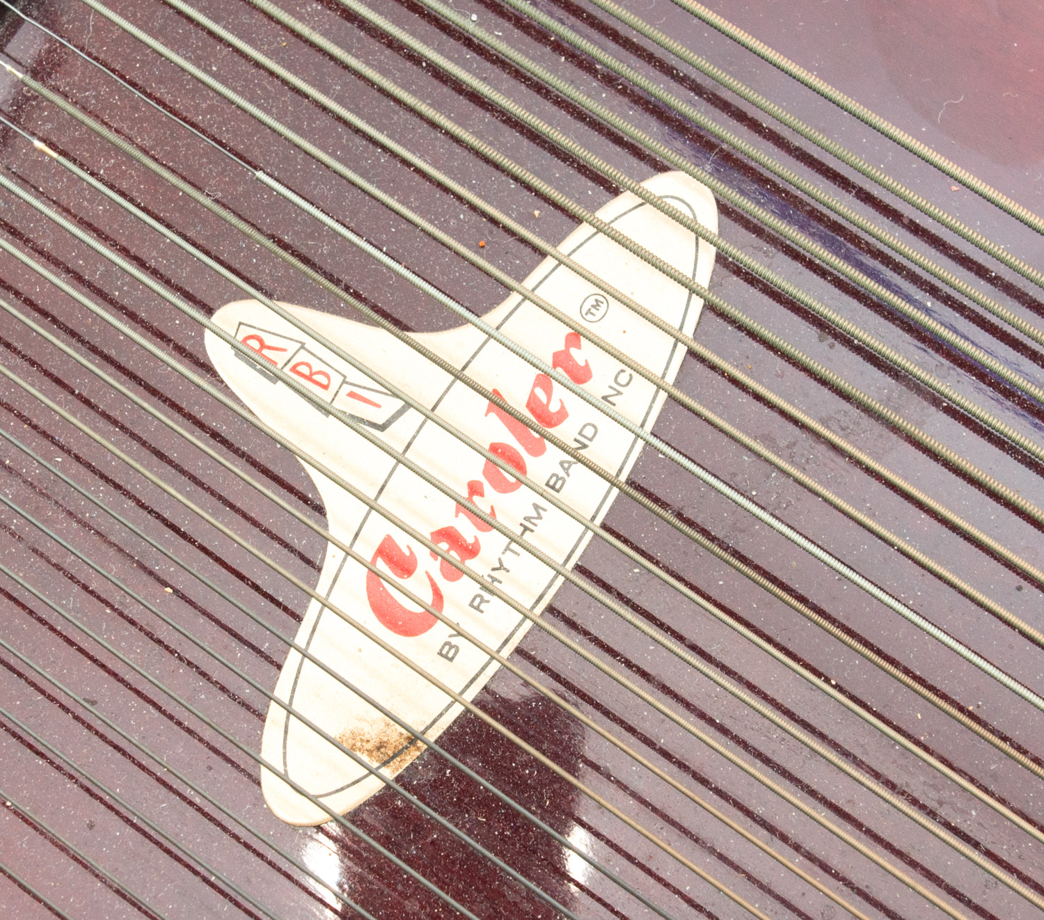 Vintage RBI "Caroler" Autoharp With Case