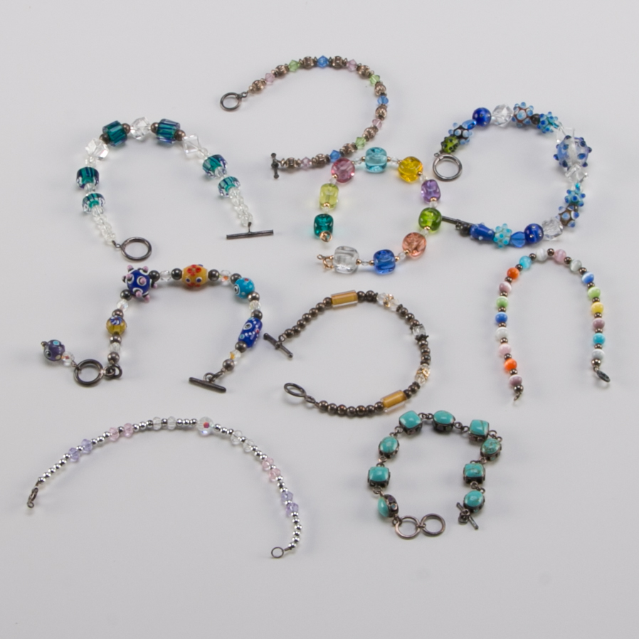 Colleciton of Beaded Bracelets