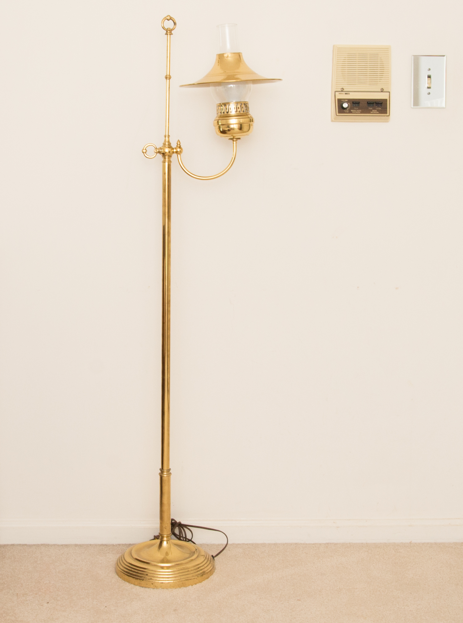 Brass Floor Lamp