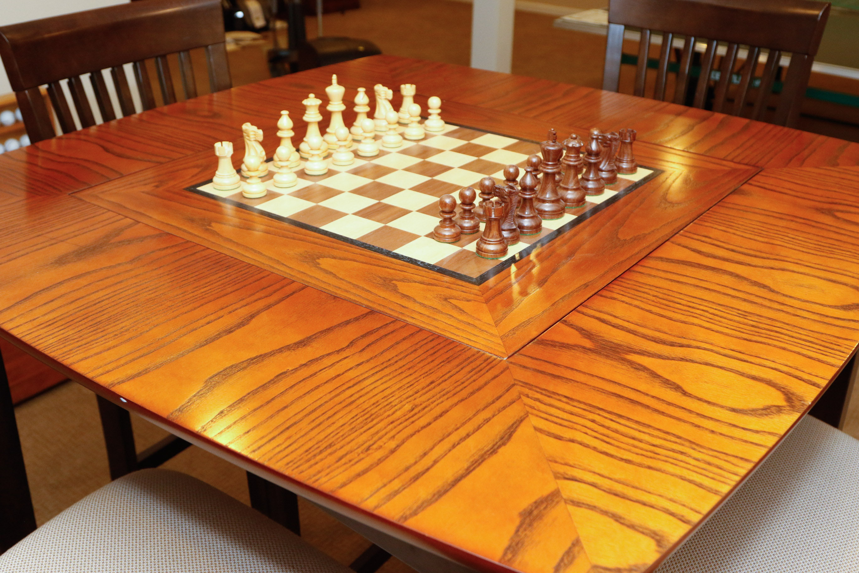 High-Top Game Table and Four Chairs