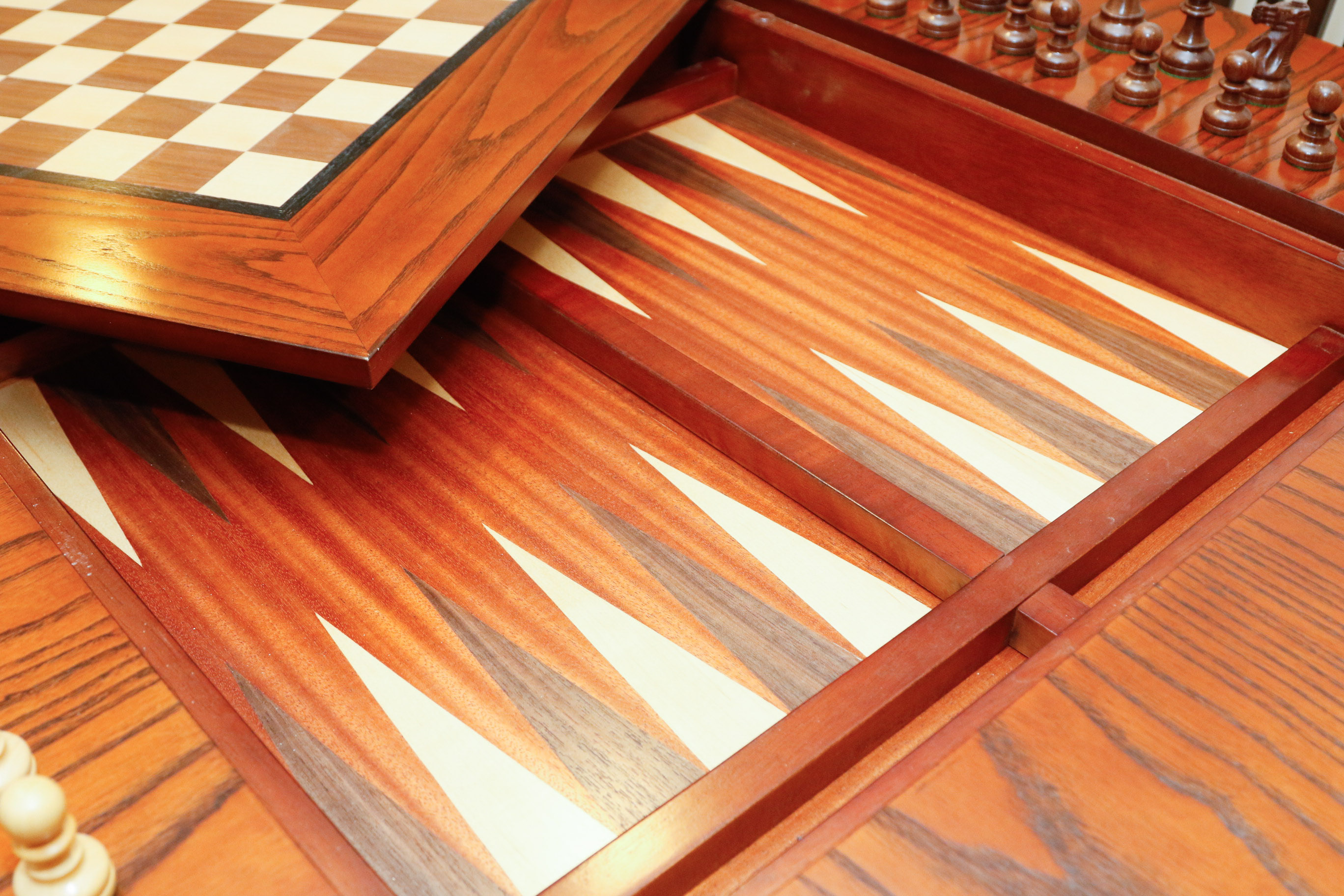 High-Top Game Table and Four Chairs