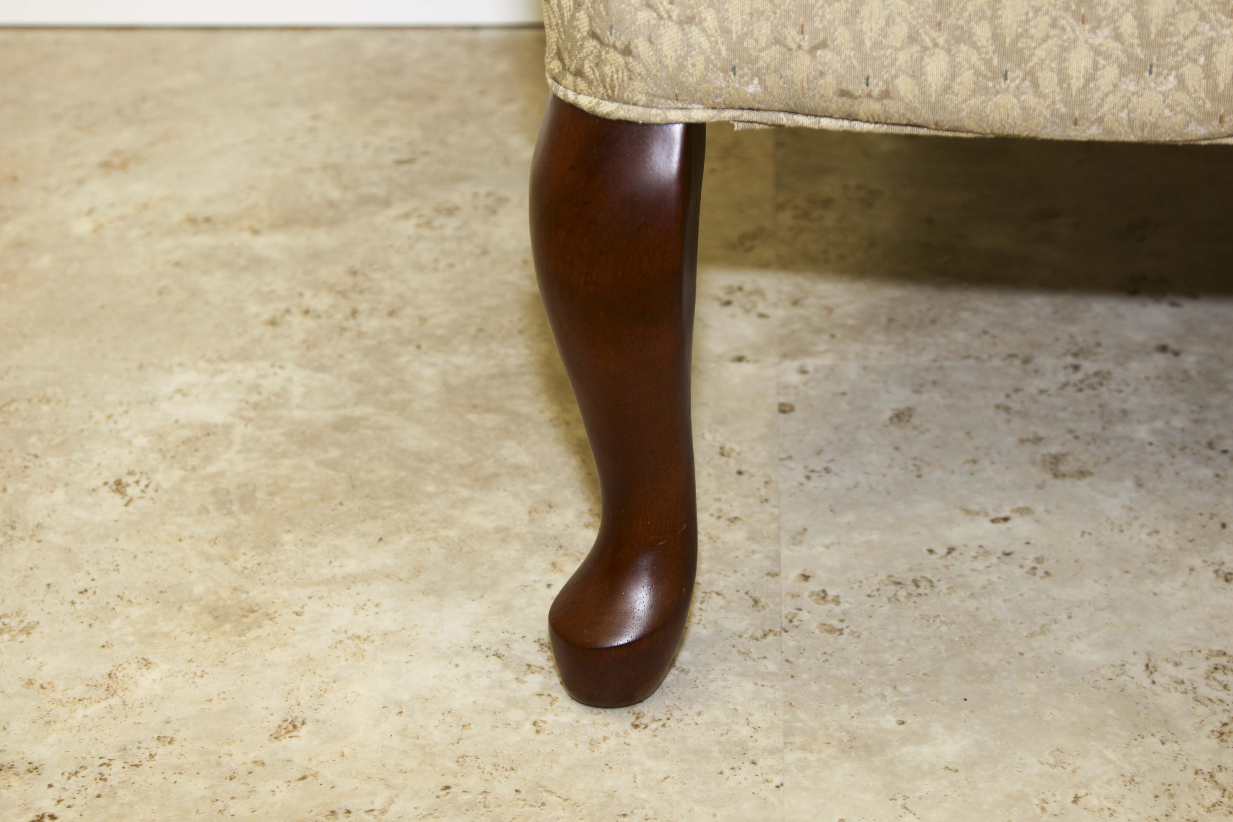 Havertys Queen Anne Style Wingback Chair